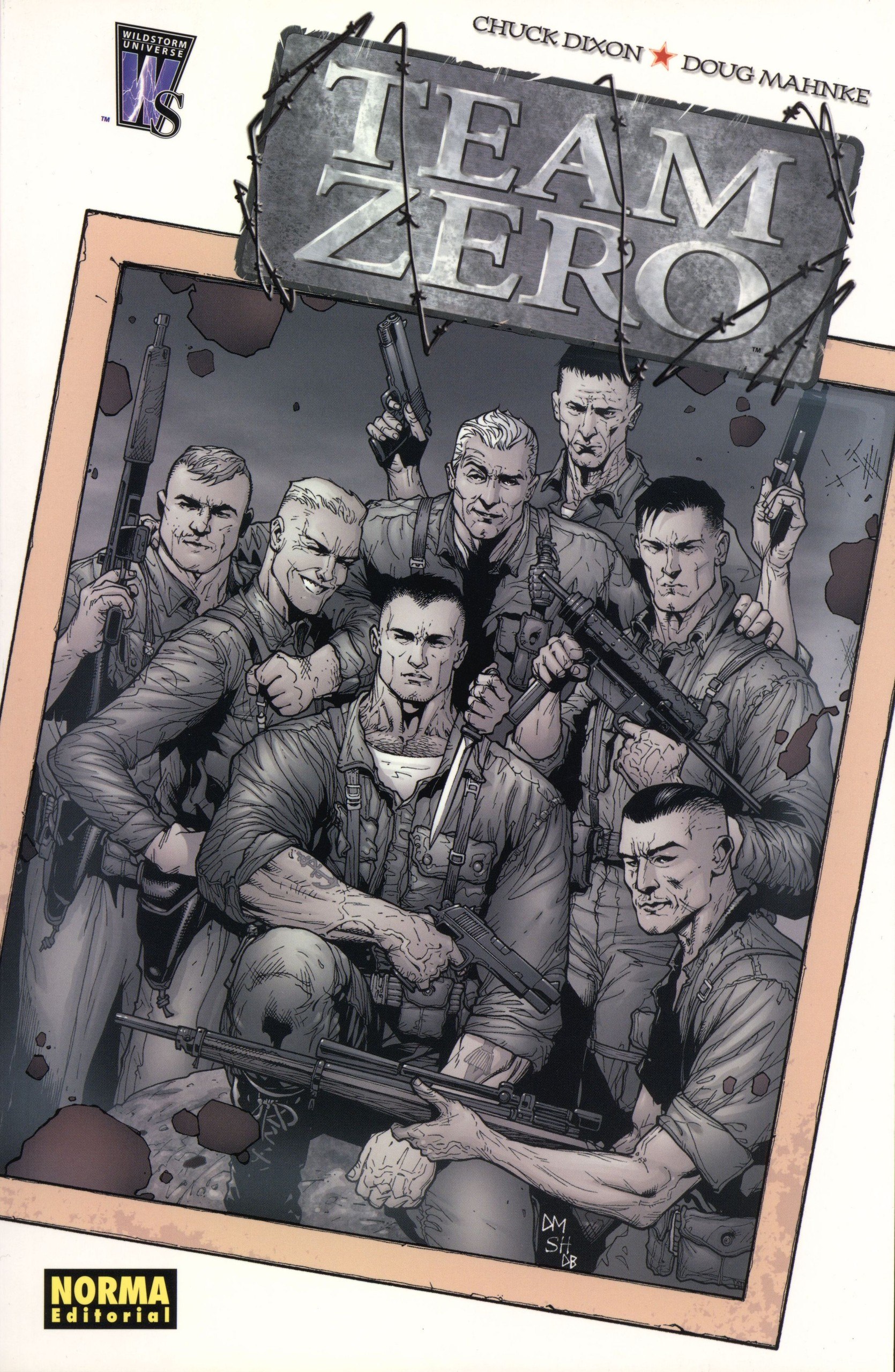 Portada ampliada de TEAM ZERO