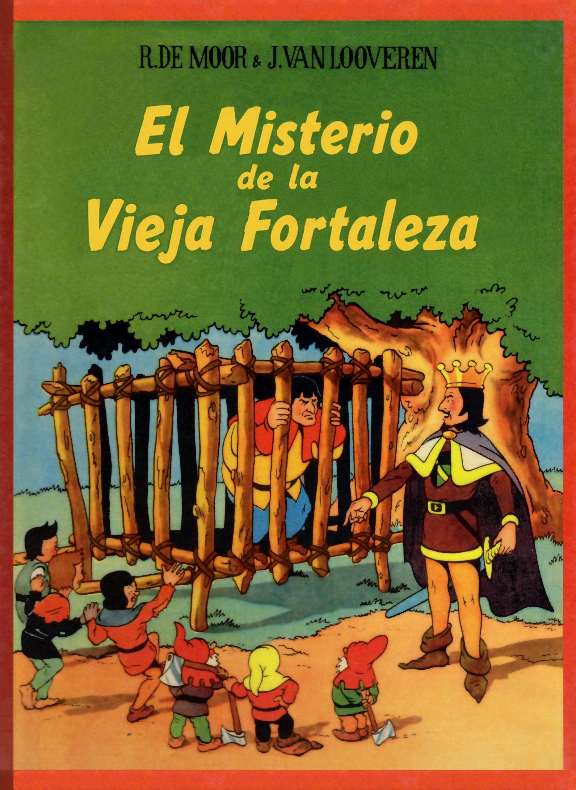 Portada ampliada de El Misterio de la Vieja Fortaleza