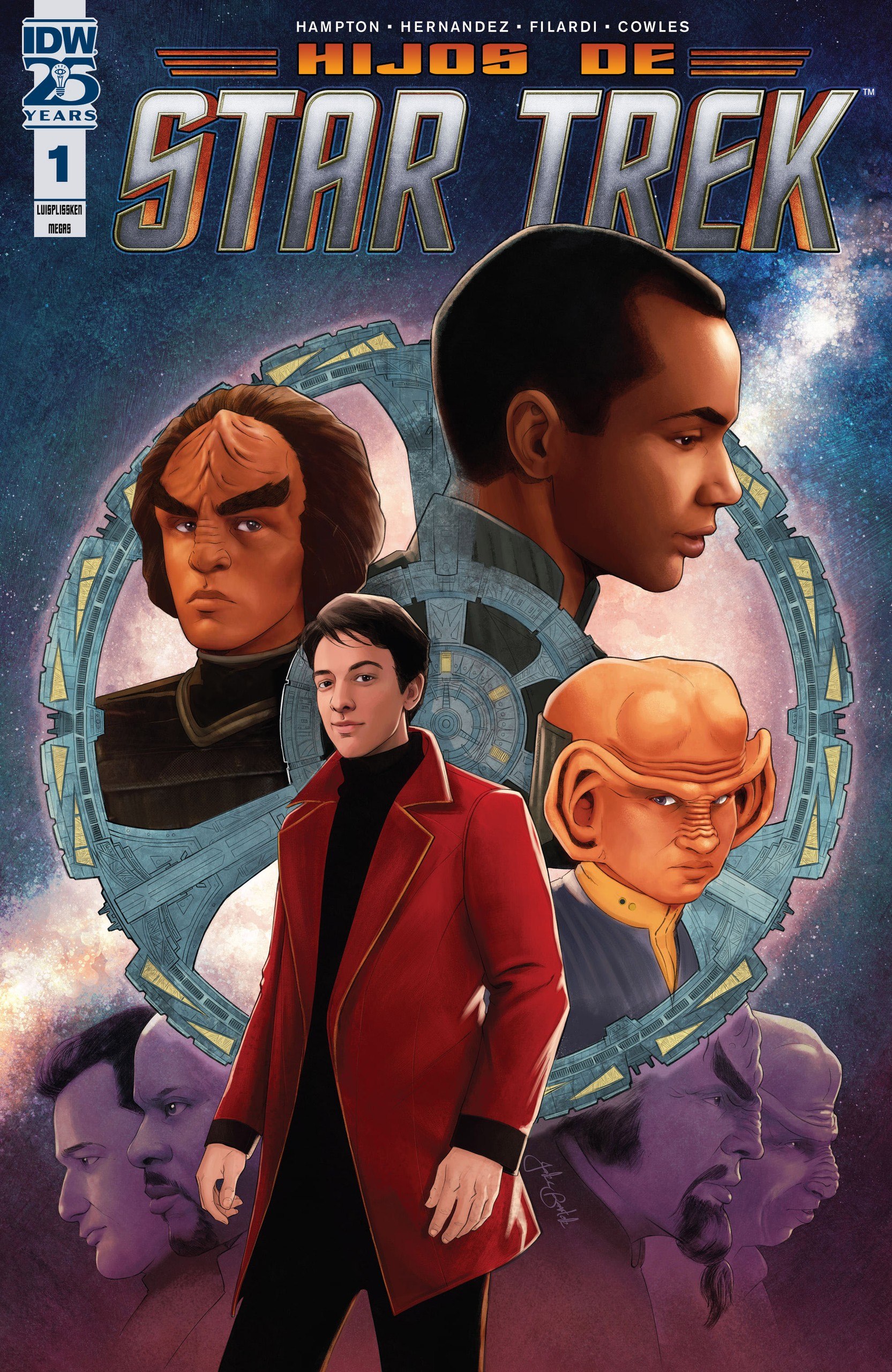Portada ampliada de Hijos de Star Trek