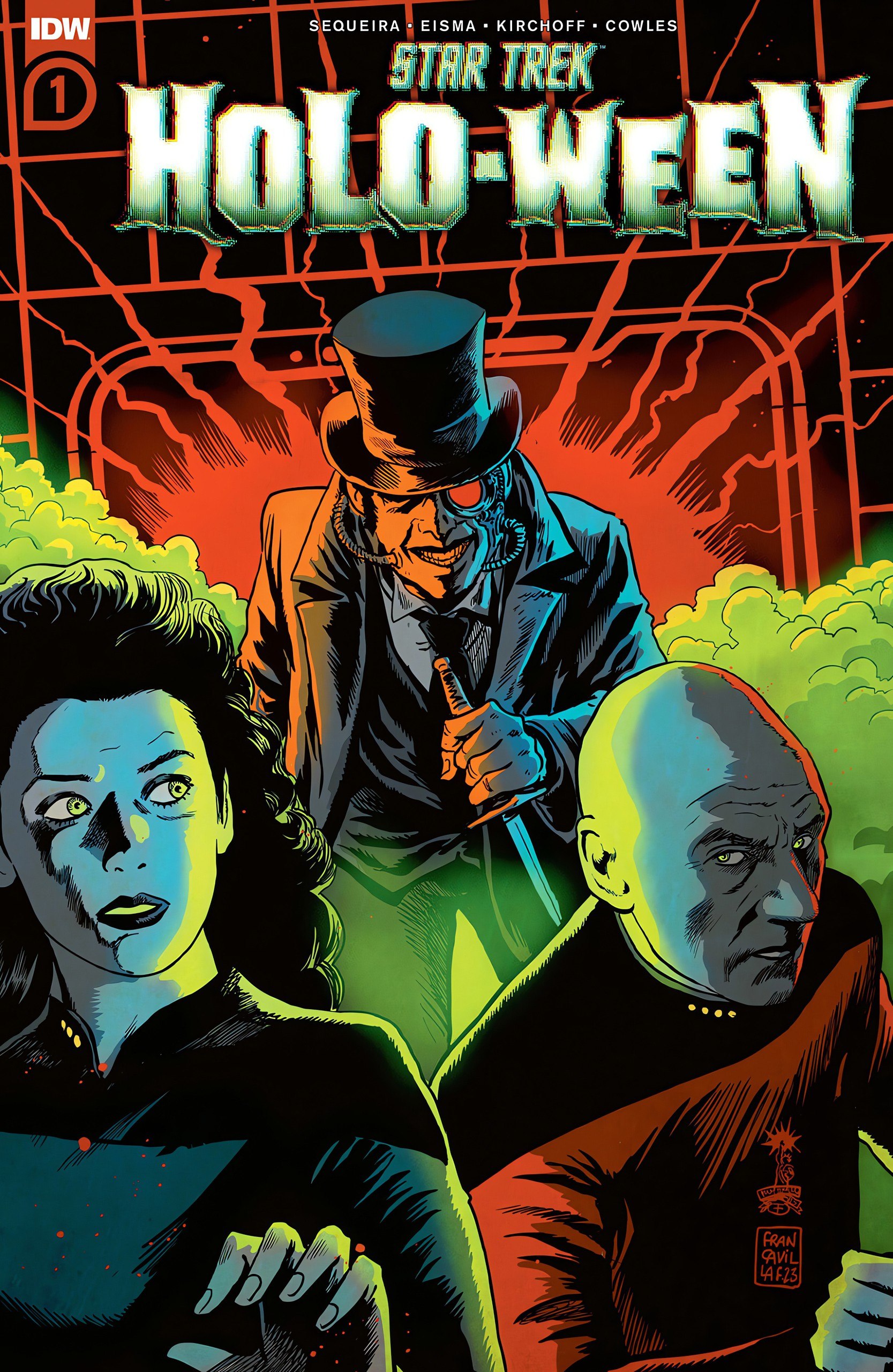Portada ampliada de Star Trek Holo-ween