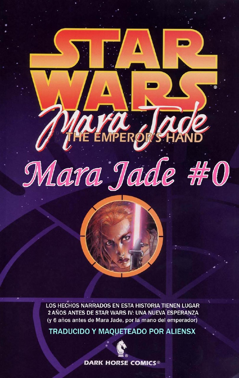 Portada ampliada de Mara Jade THE EMPEROR'S HAND
