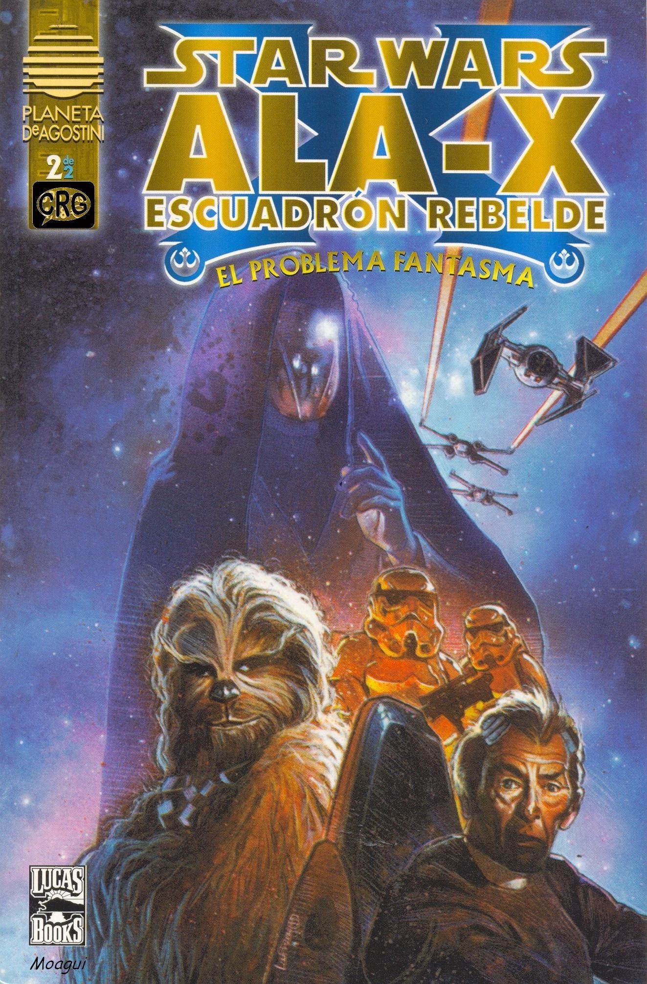 Portada ampliada de STAR WARS ALA-X ESCUADRÓN REBELDE EL PROBLEMA FANTASMA