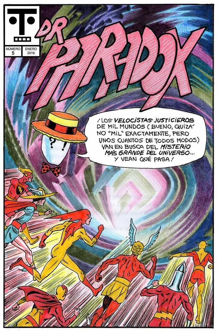 Portada ampliada de Dr. Paradox