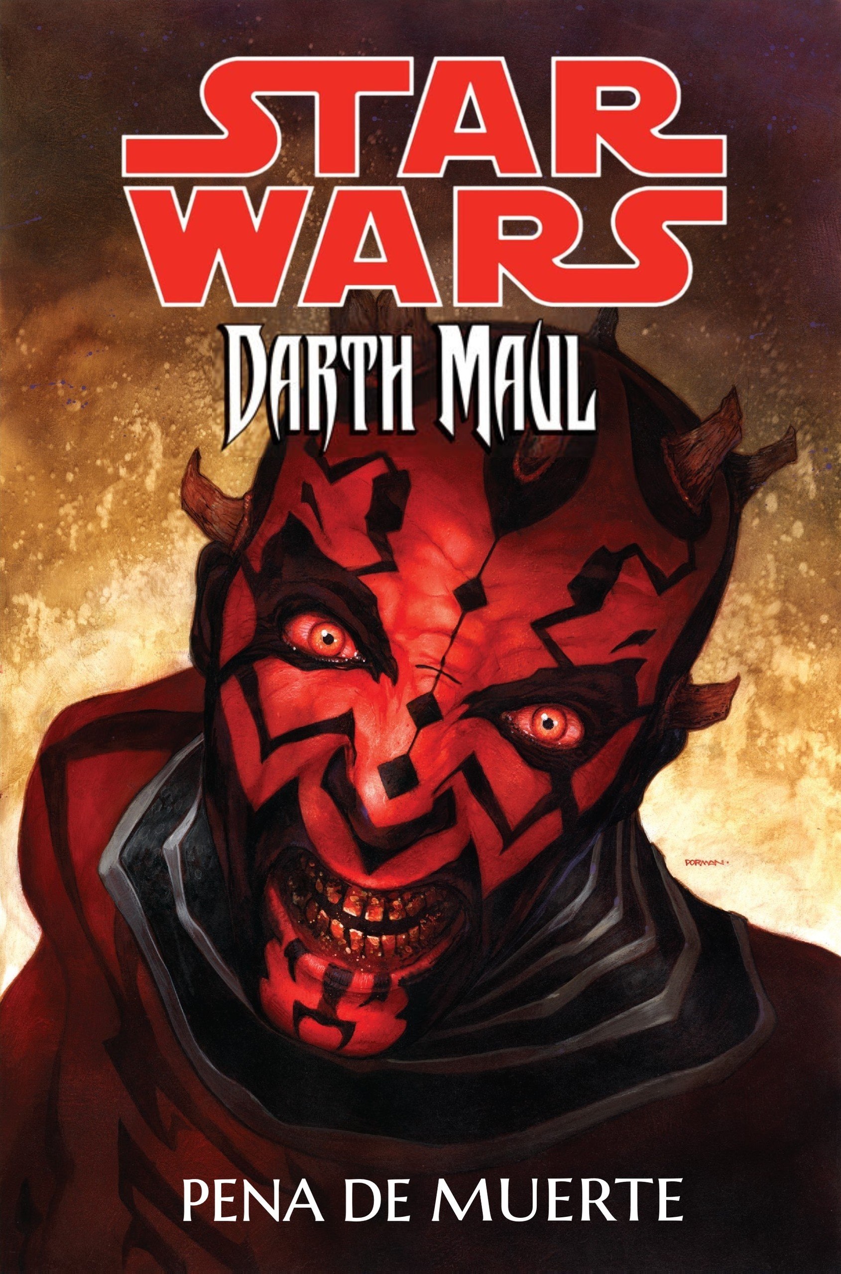 Portada ampliada de Darth Maul Pena de muerte