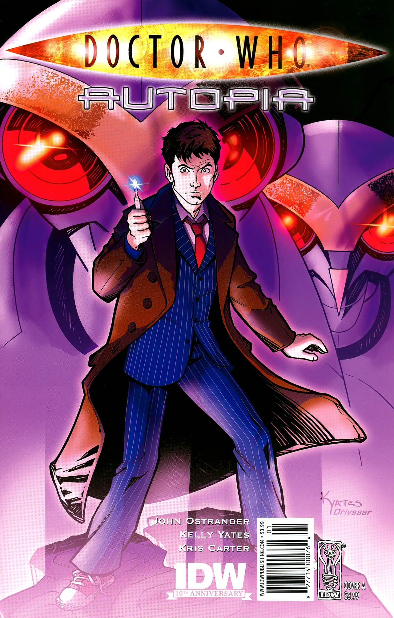 Portada ampliada de DOCTOR WHO AUTOPIA