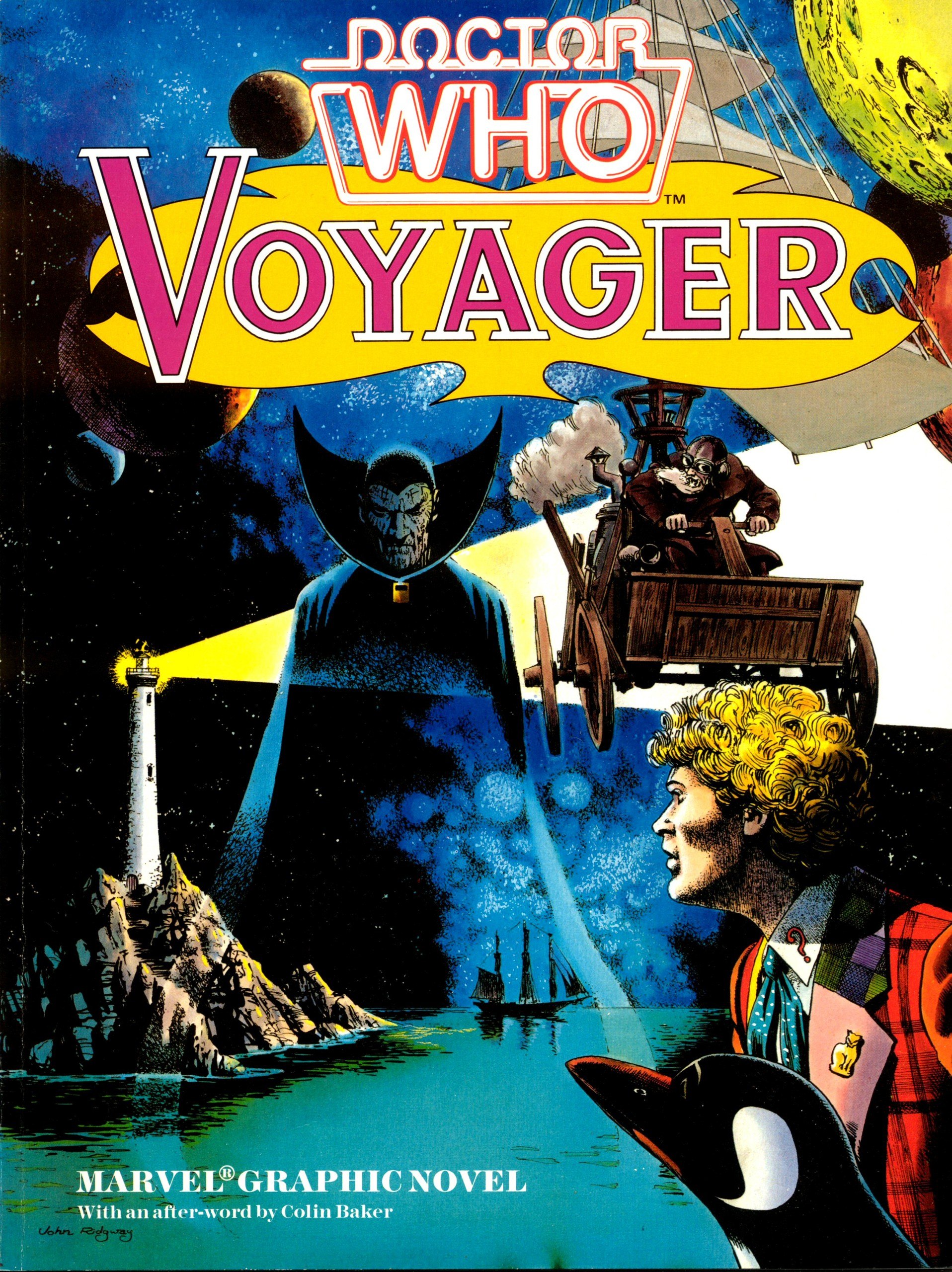 Portada ampliada de Doctor Who Voyager
