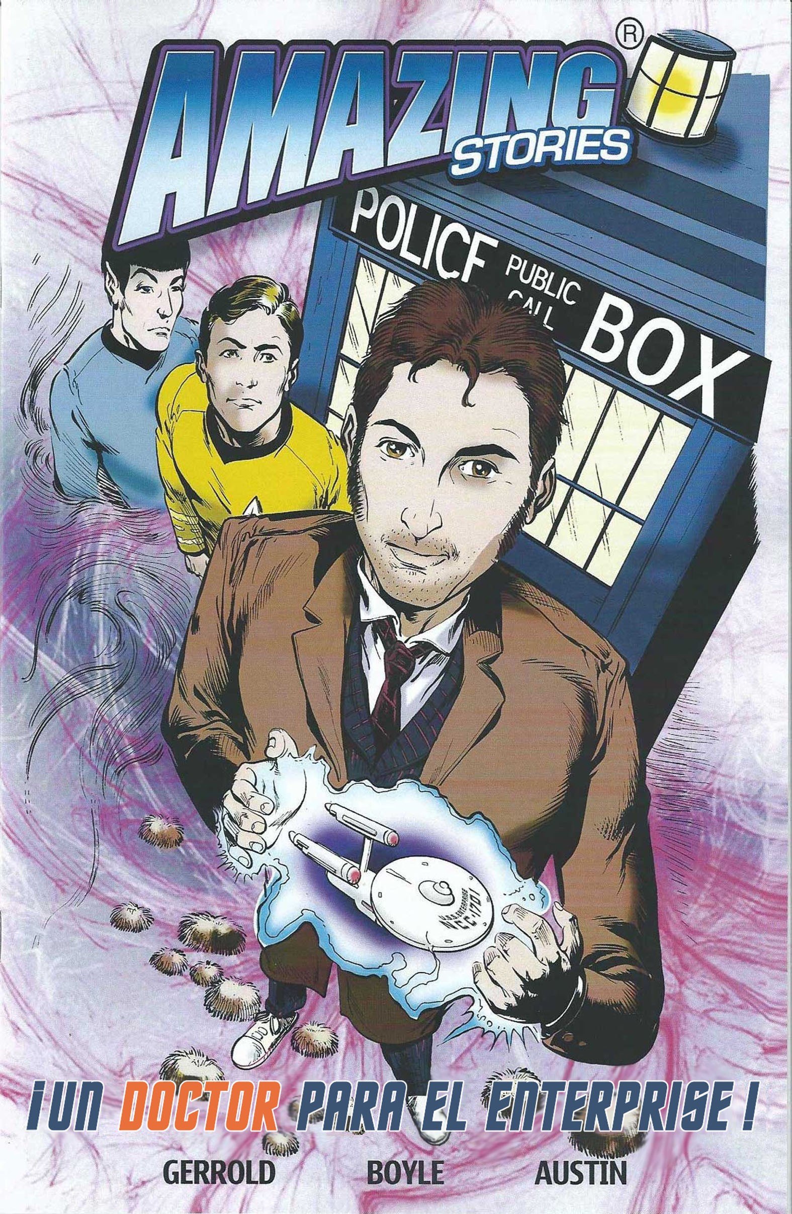 Portada ampliada de ¡UN DOCTOR PARA EL ENTERPRISE!