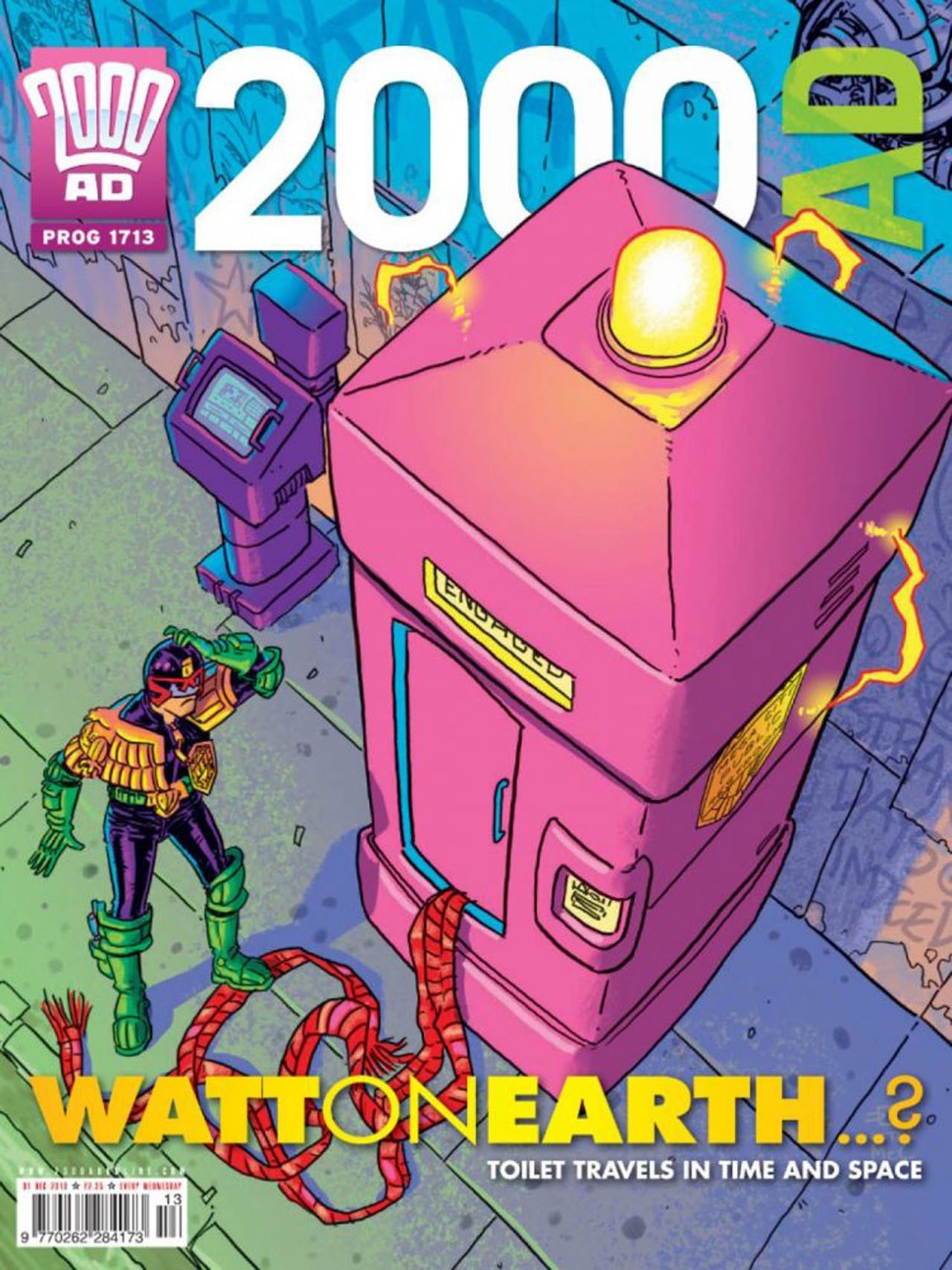 Portada ampliada de Watt on Earth...?