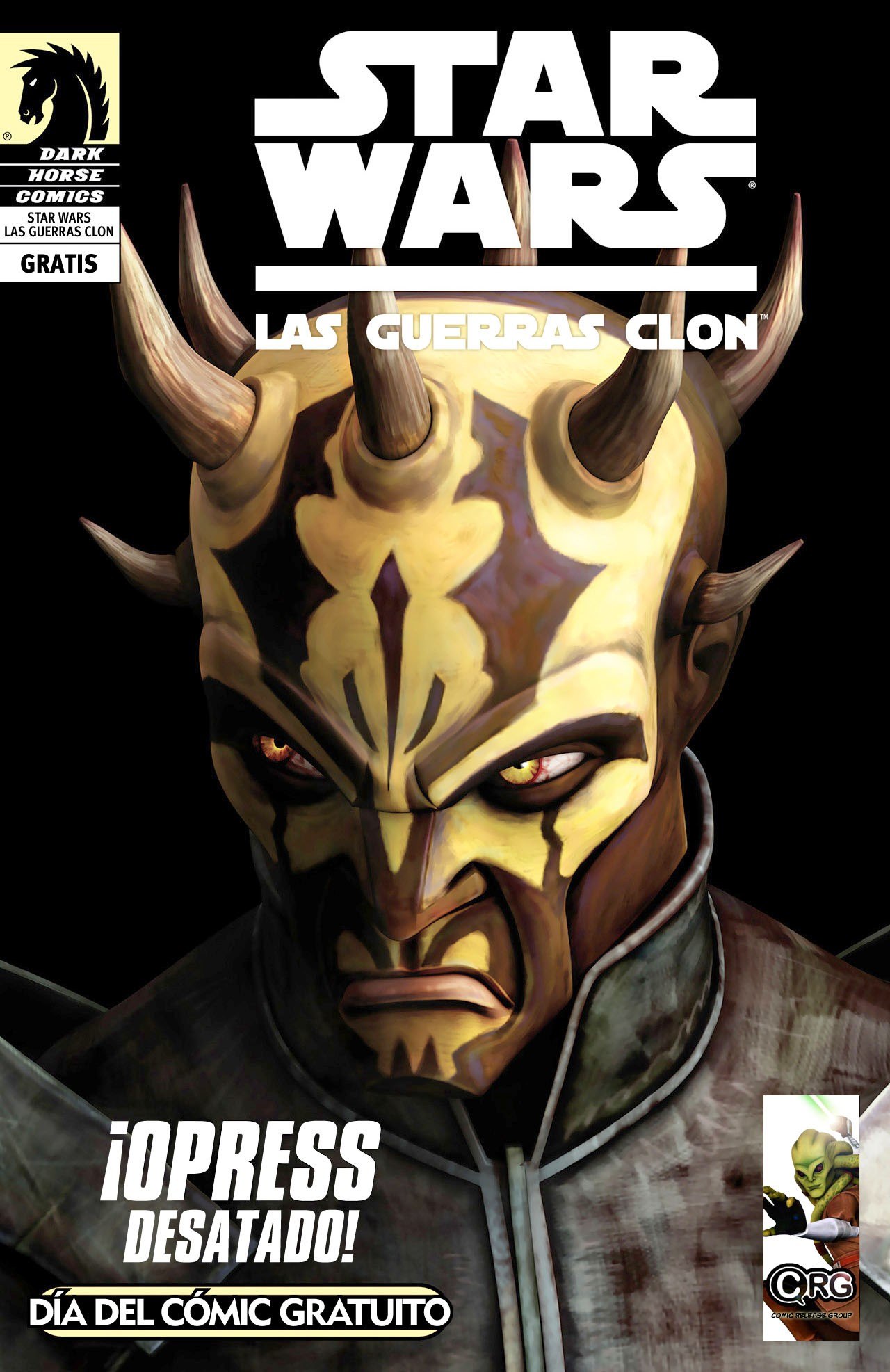 Portada ampliada de Star Wars Las Guerras Clon
