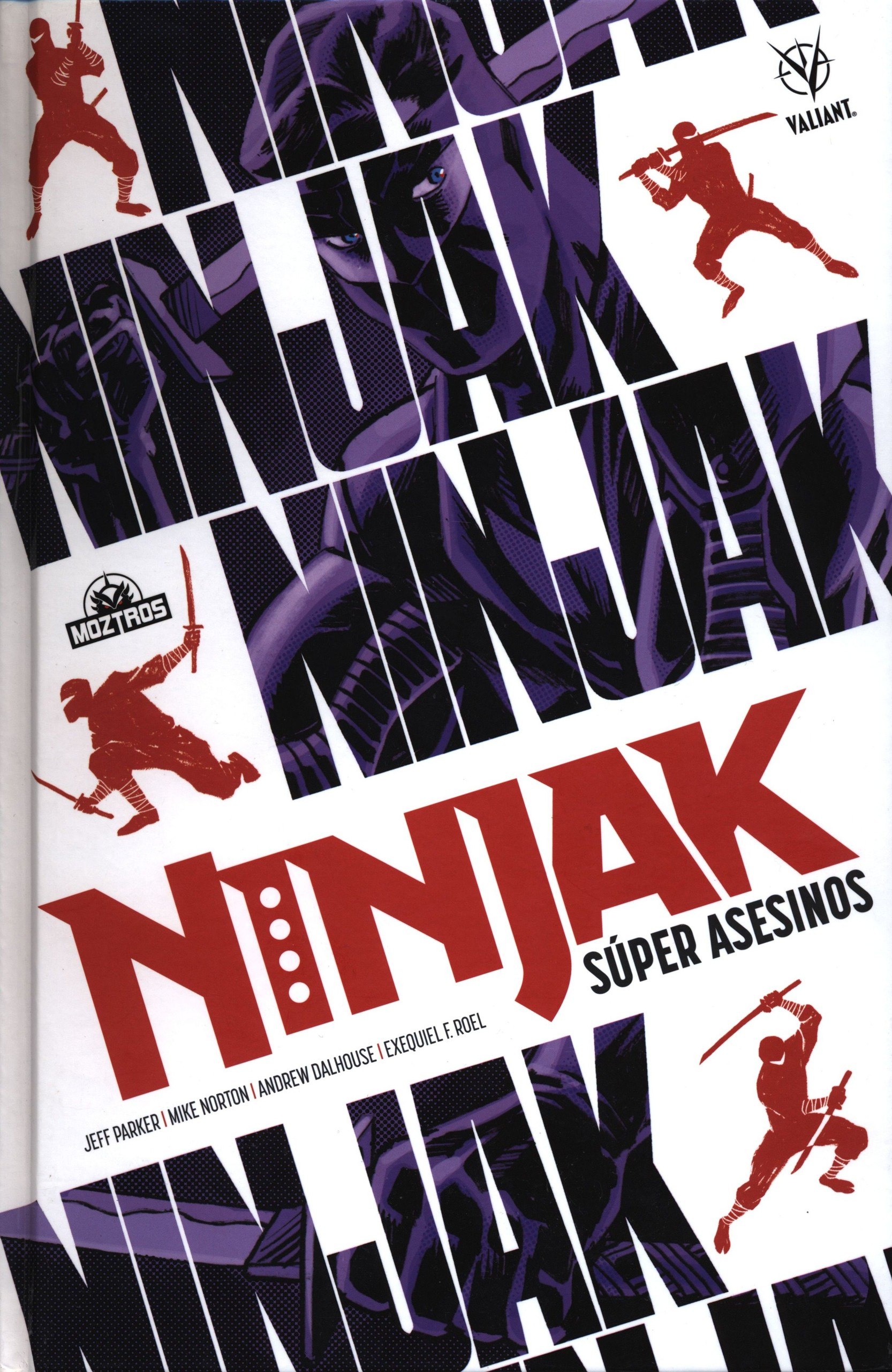 Portada ampliada de NINJAK SÚPER ASESINOS