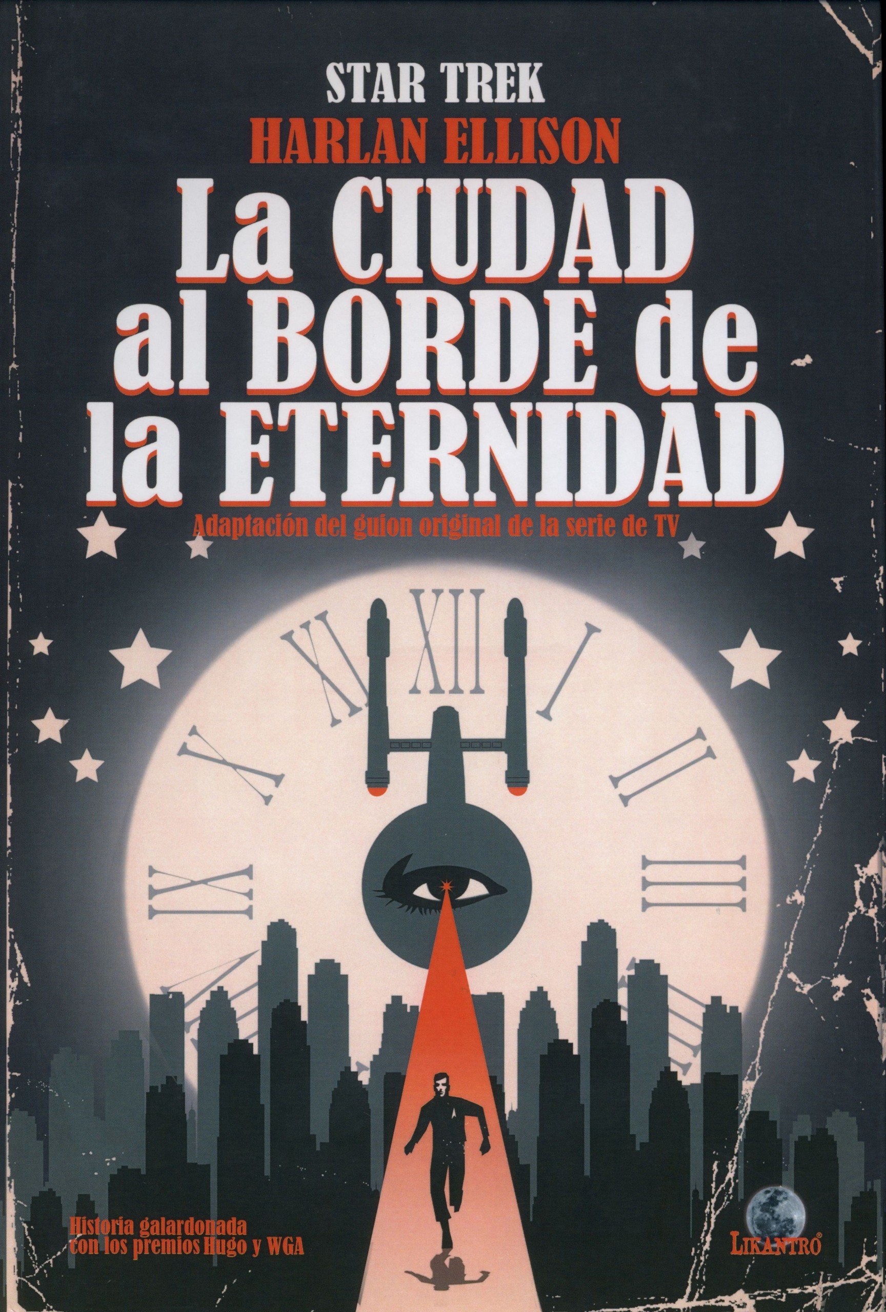 Portada ampliada de La CIUDAD al BORDE de la ETERNIDAD