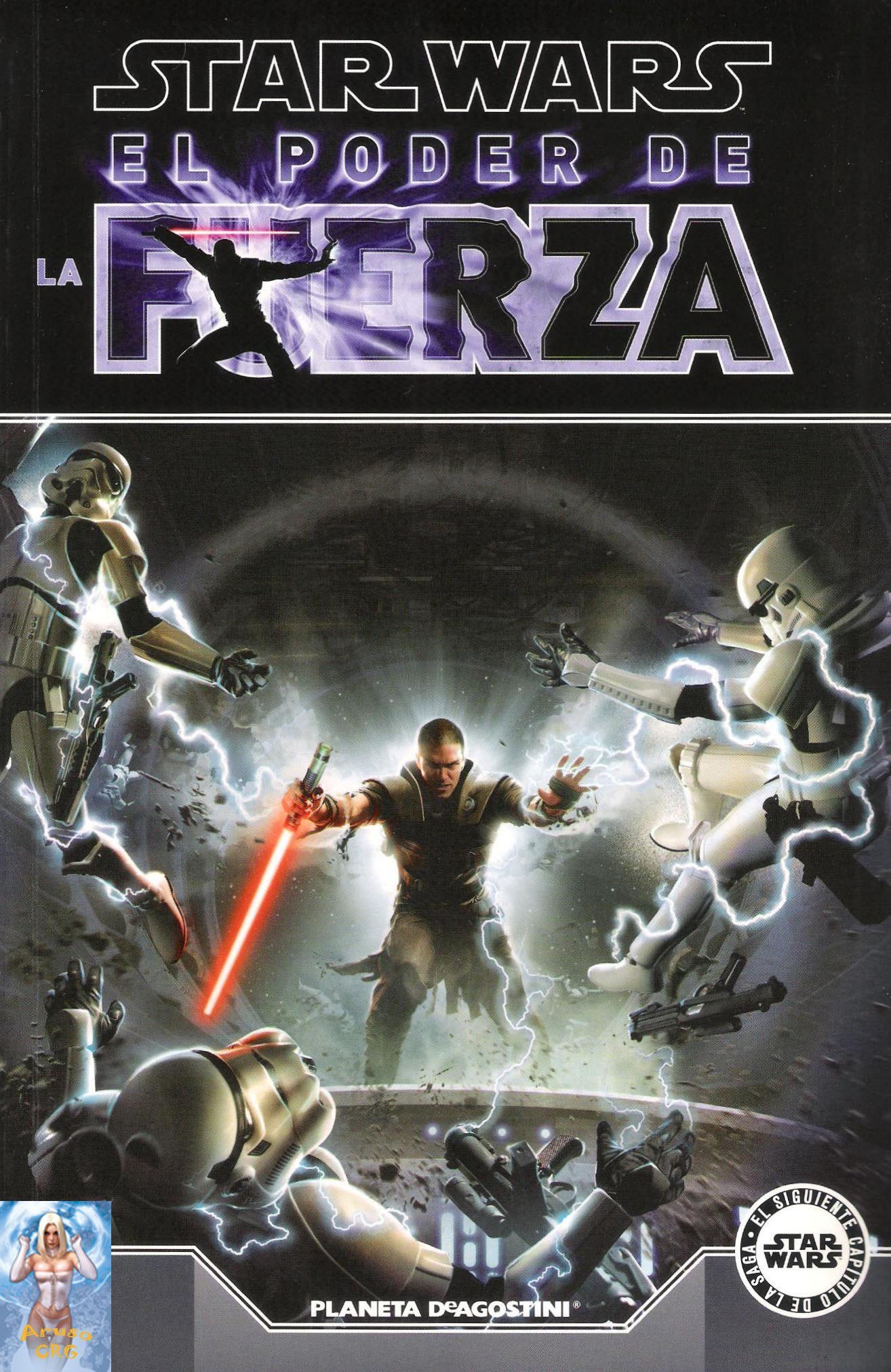 Portada ampliada de Star Wars El poder de la fuerza