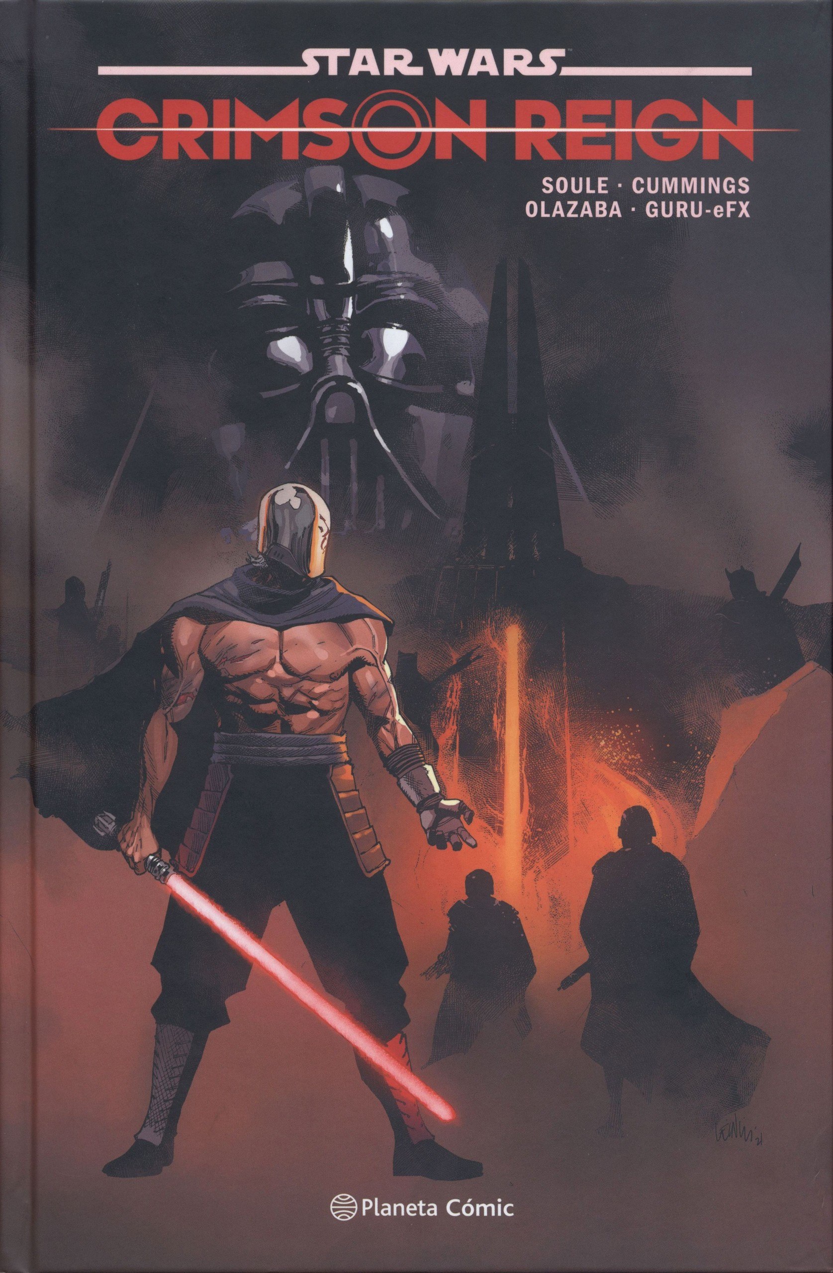 Portada ampliada de Star Wars Crimson Reign