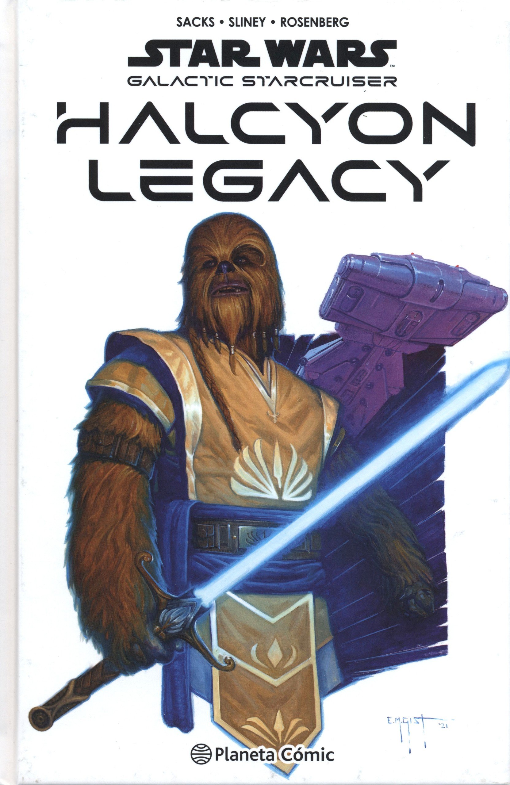 Portada ampliada de STAR WARS GALACTIC STARCRUISER HALCYON LEGACY