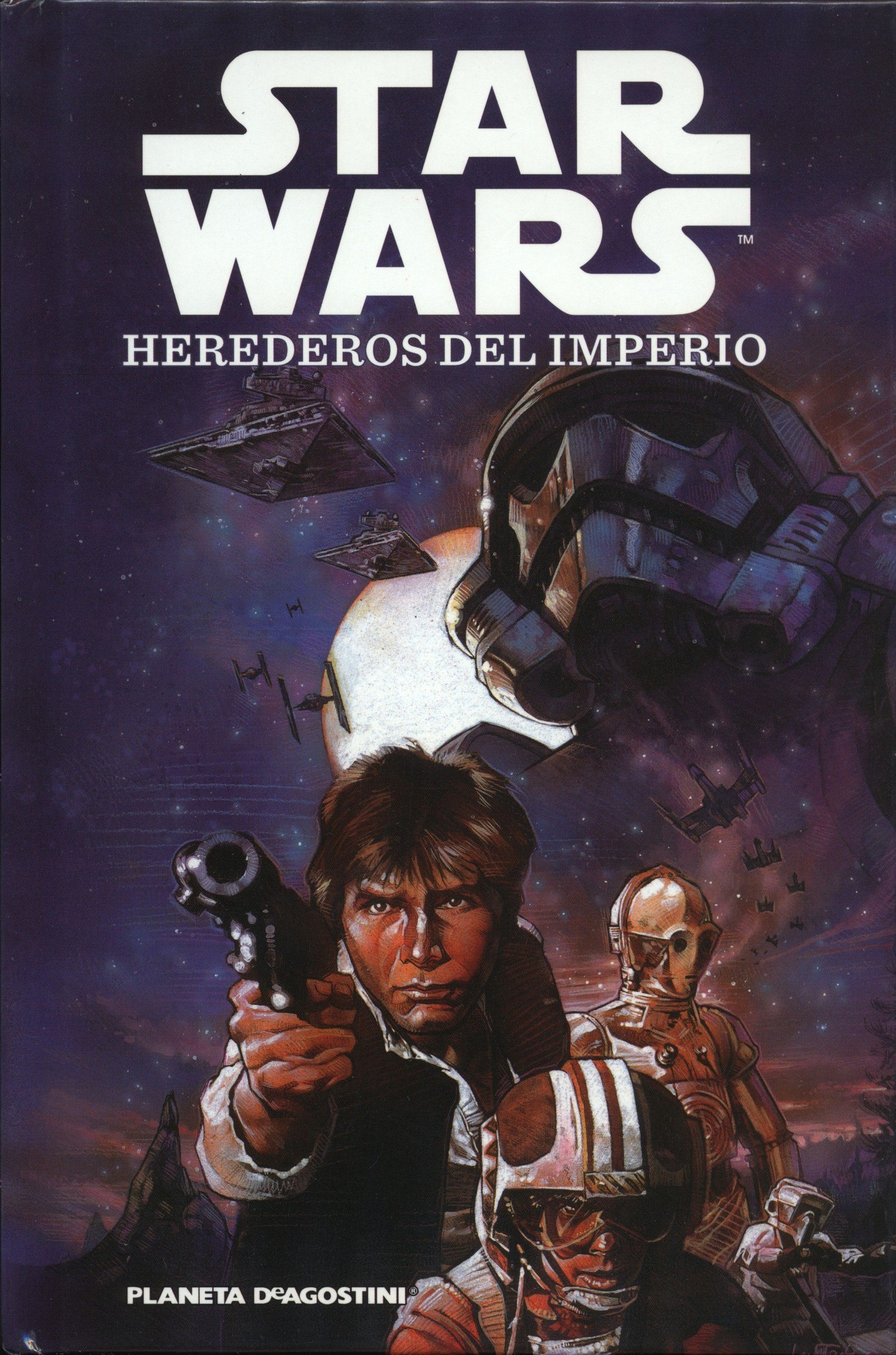 Portada ampliada de STAR WARS HEREDEROS DEL IMPERIO