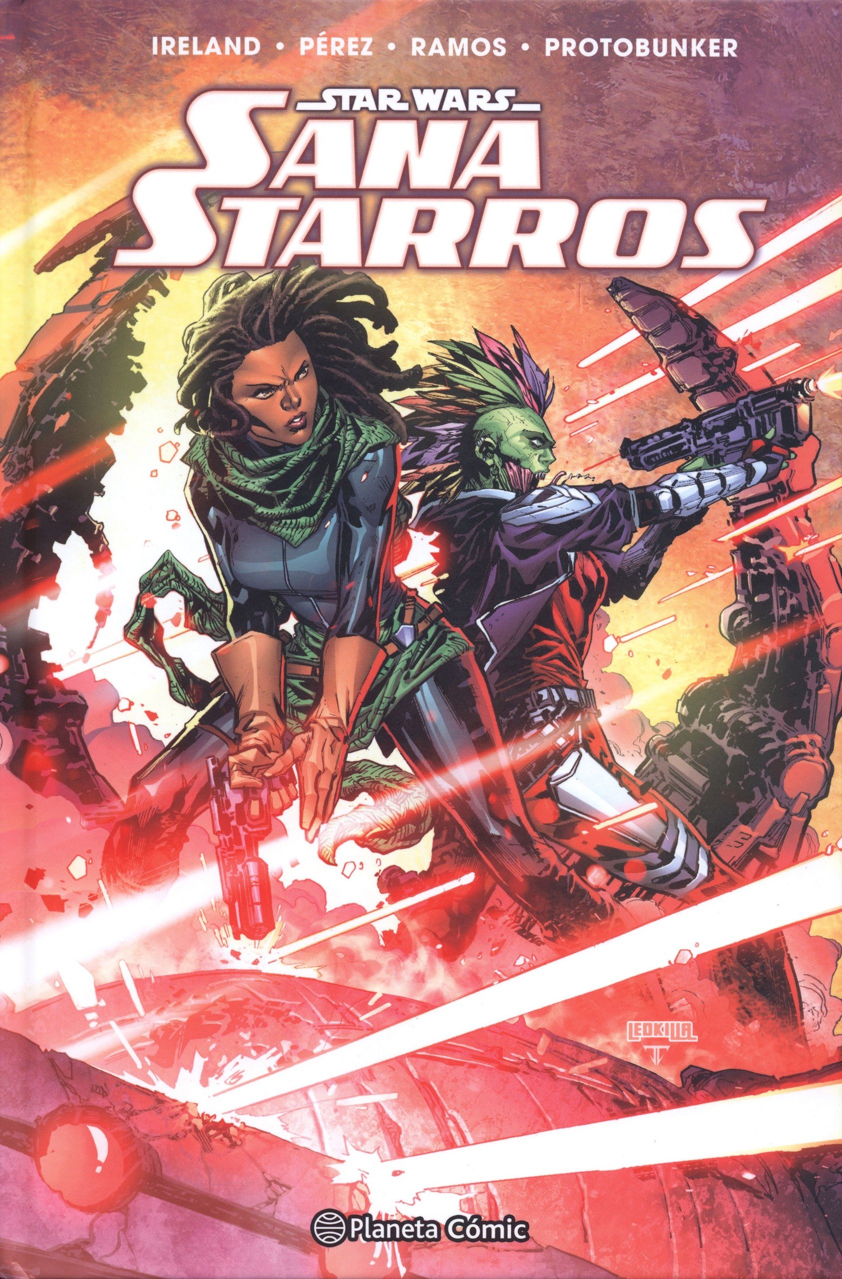Portada ampliada de Star Wars Sana Starros