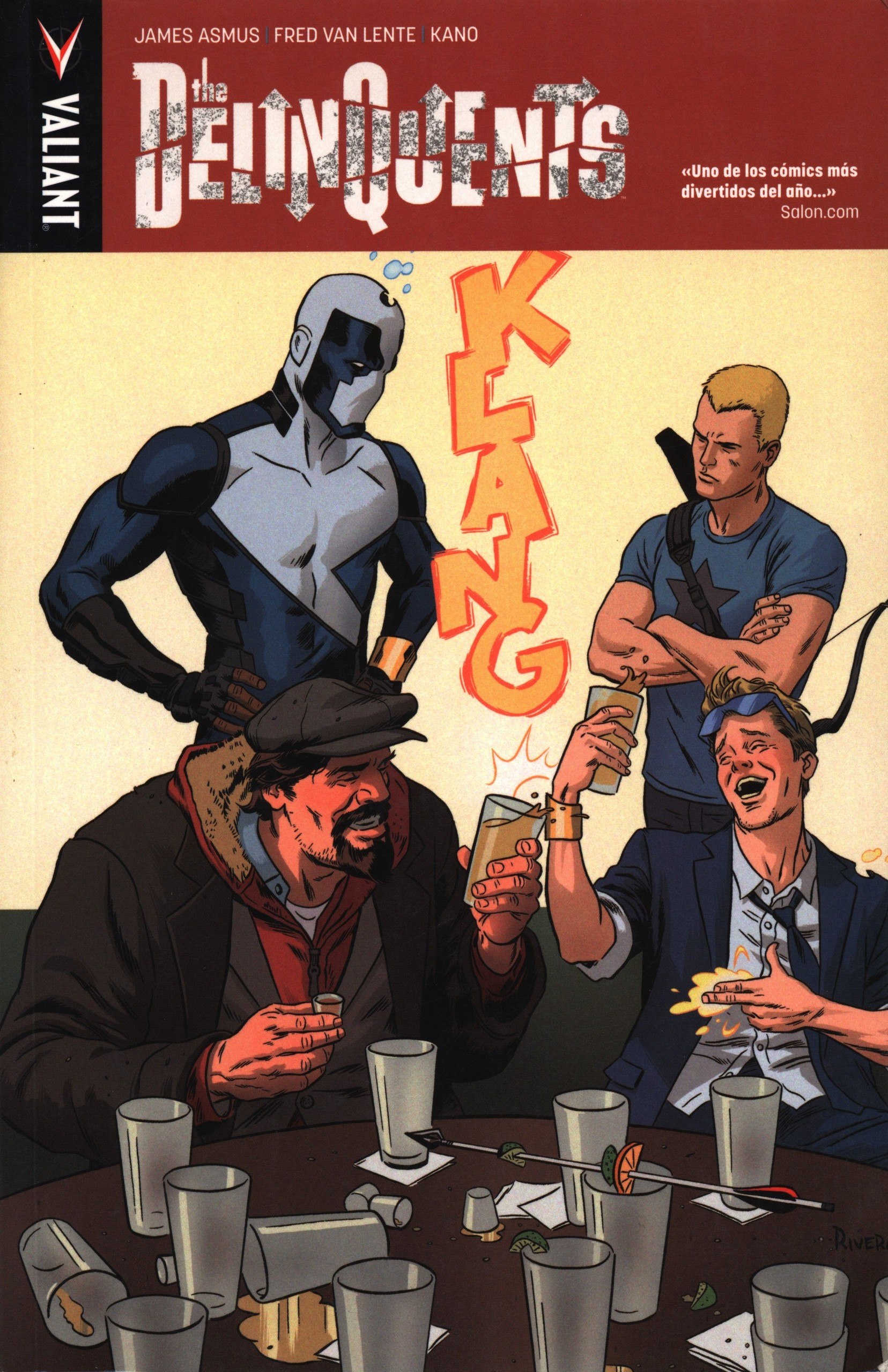 Portada ampliada de the DELINQUENTS
