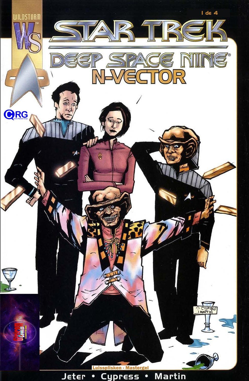 Portada ampliada de Star Trek Deep Space Nine N-Vector