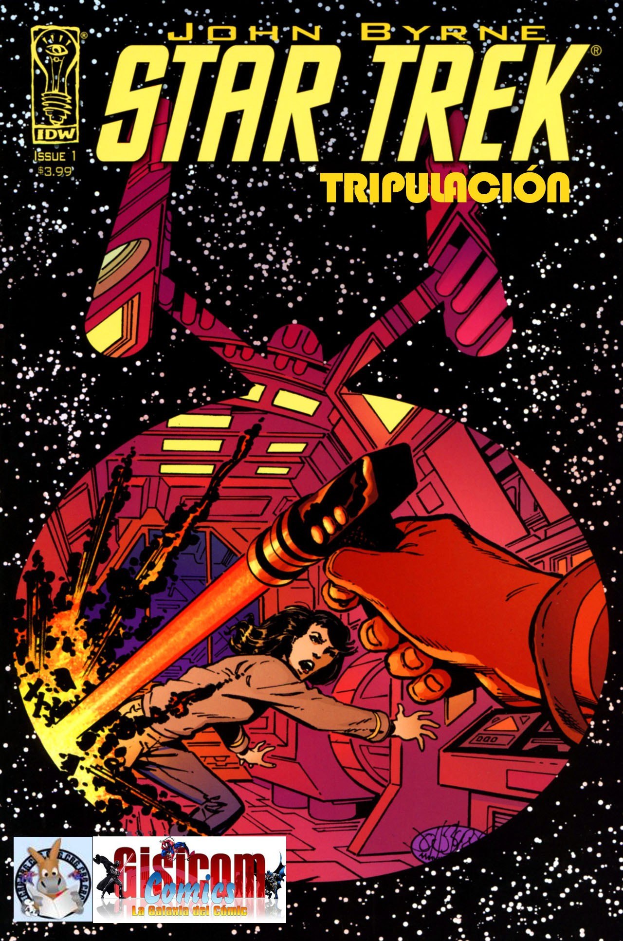 Portada ampliada de STAR TREK TRIPULACIÓN