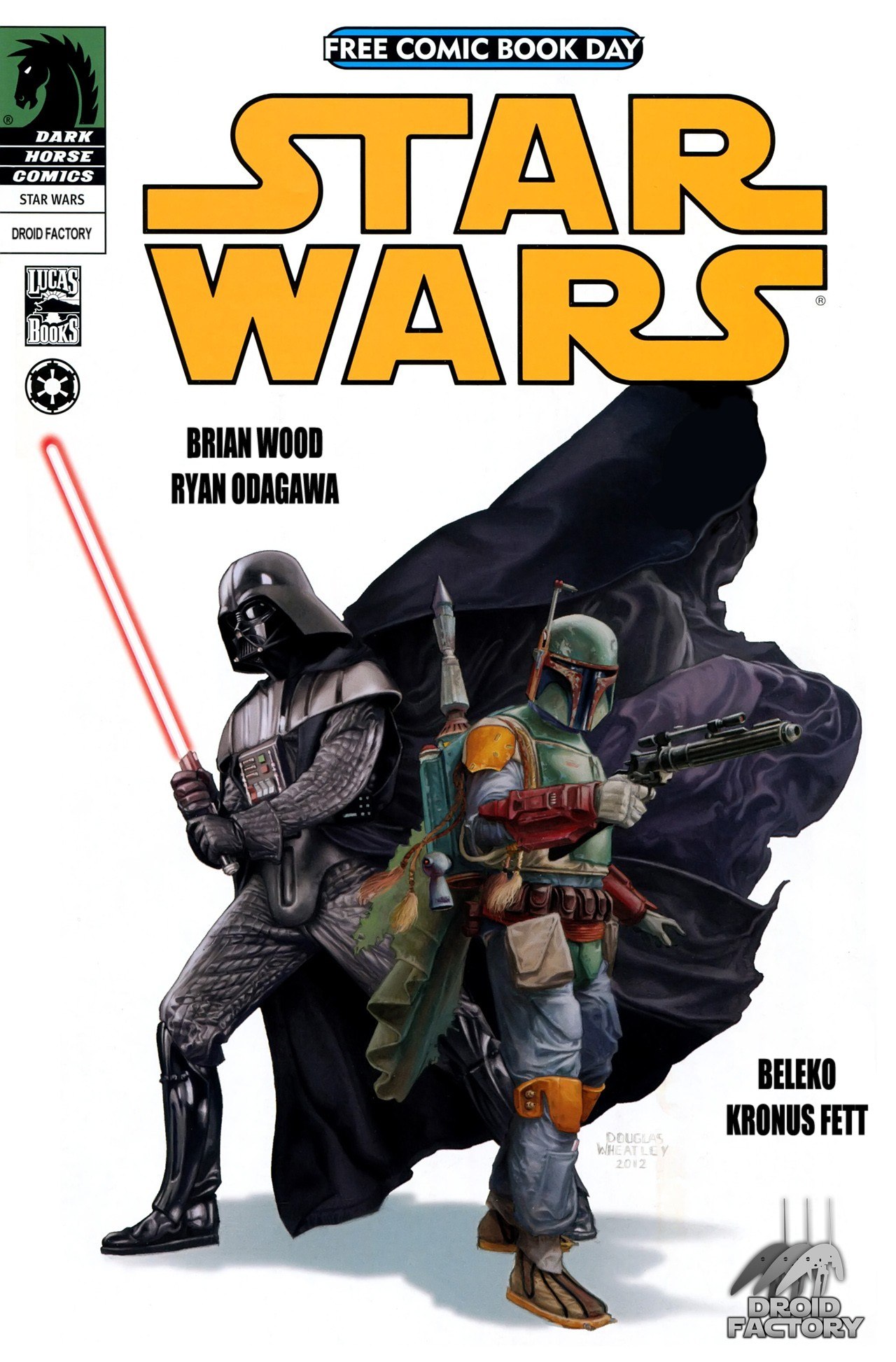 Portada ampliada de STAR WARS DROID FACTORY