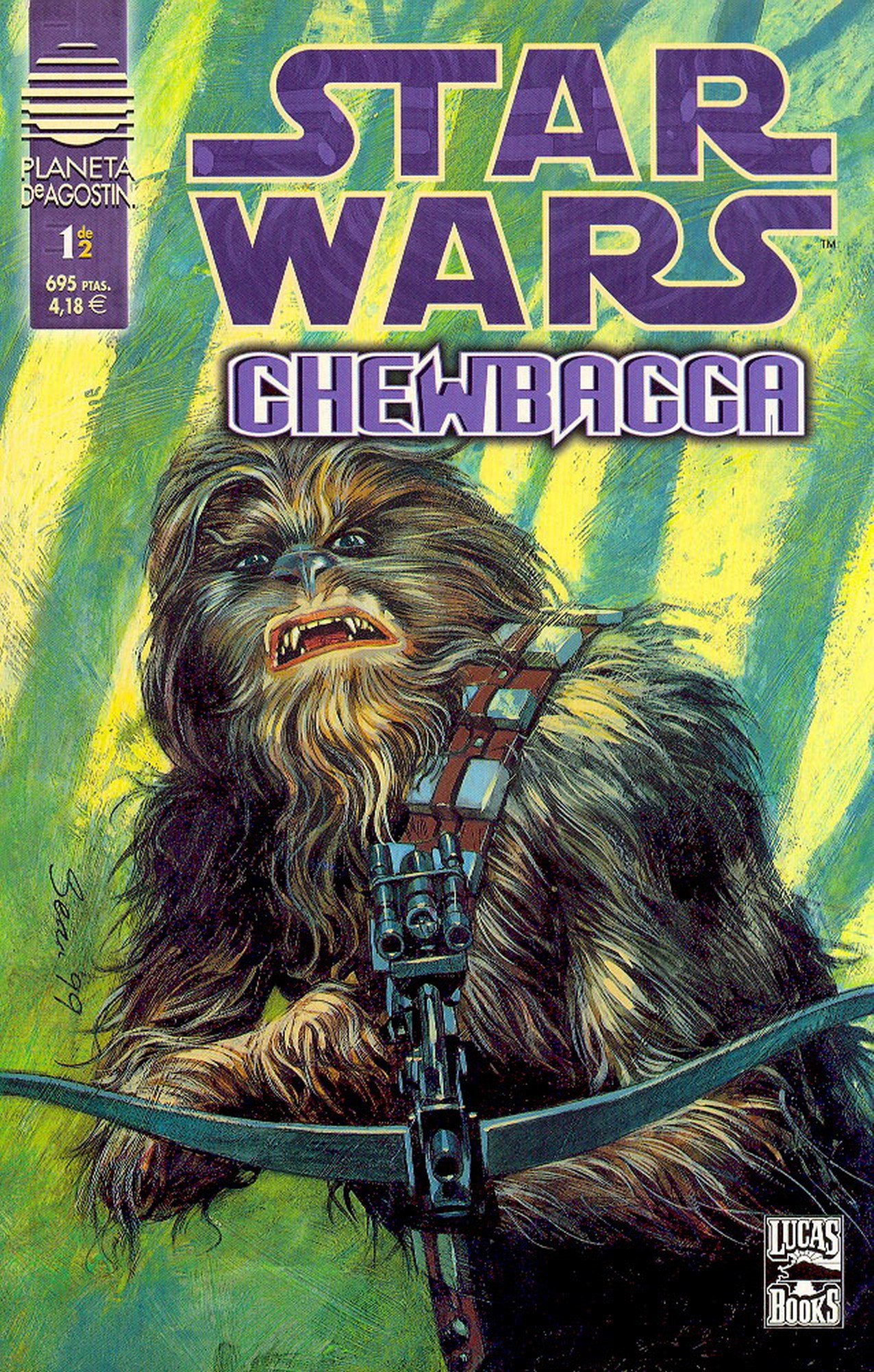 Portada ampliada de Star Wars Chewbacca