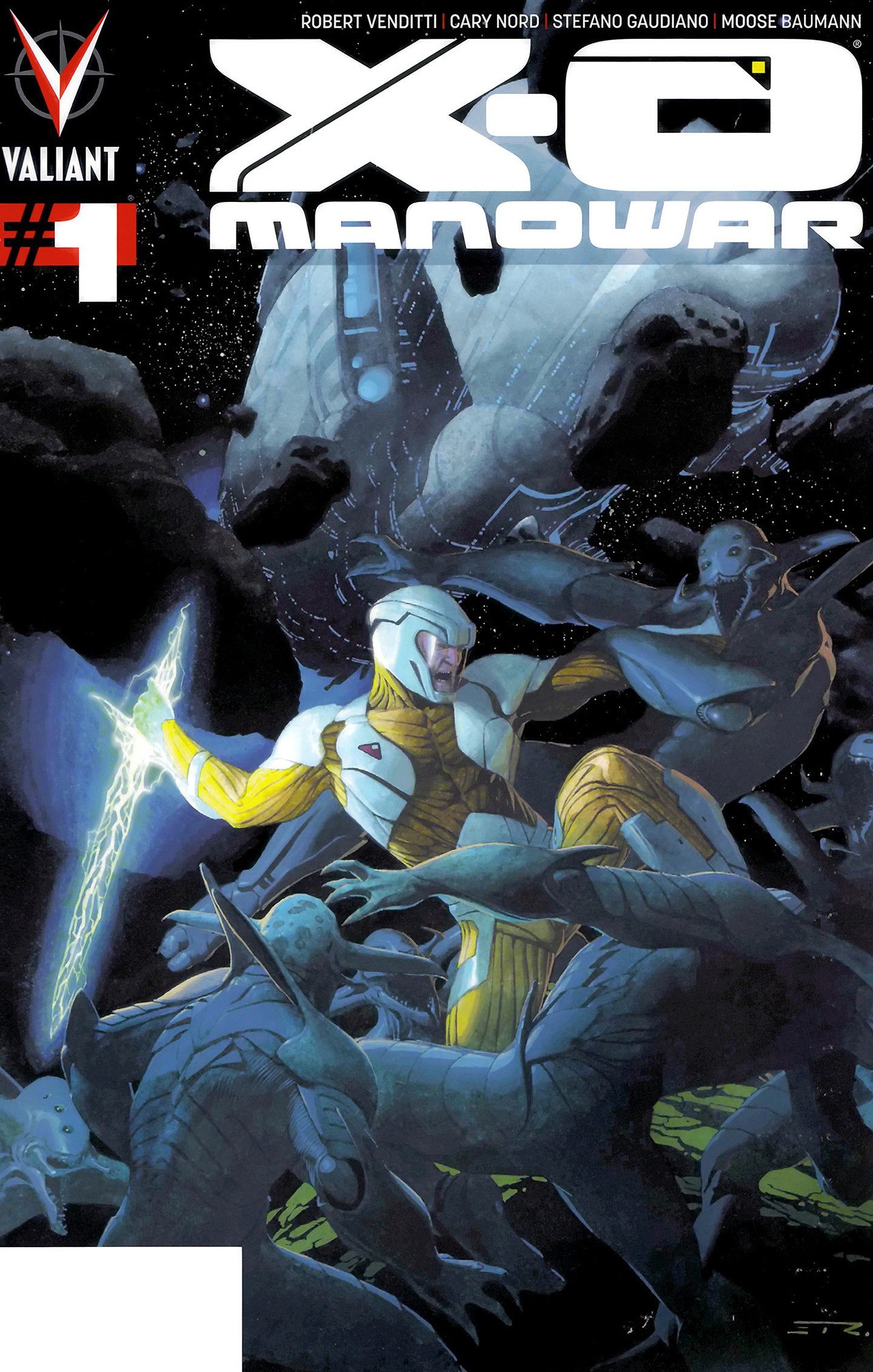 Portada ampliada de X-O Manowar