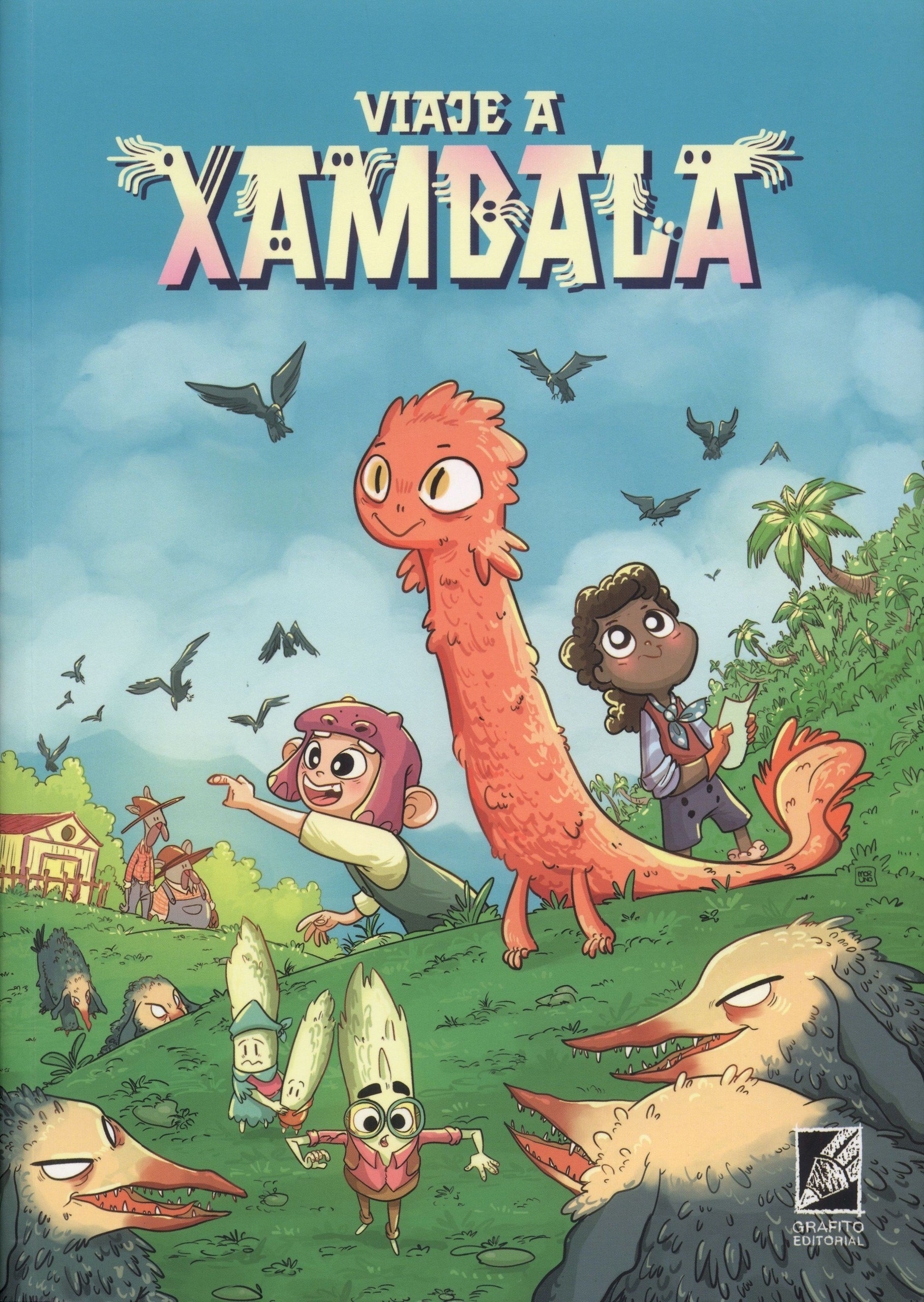 Portada ampliada de Viaje a Xambala