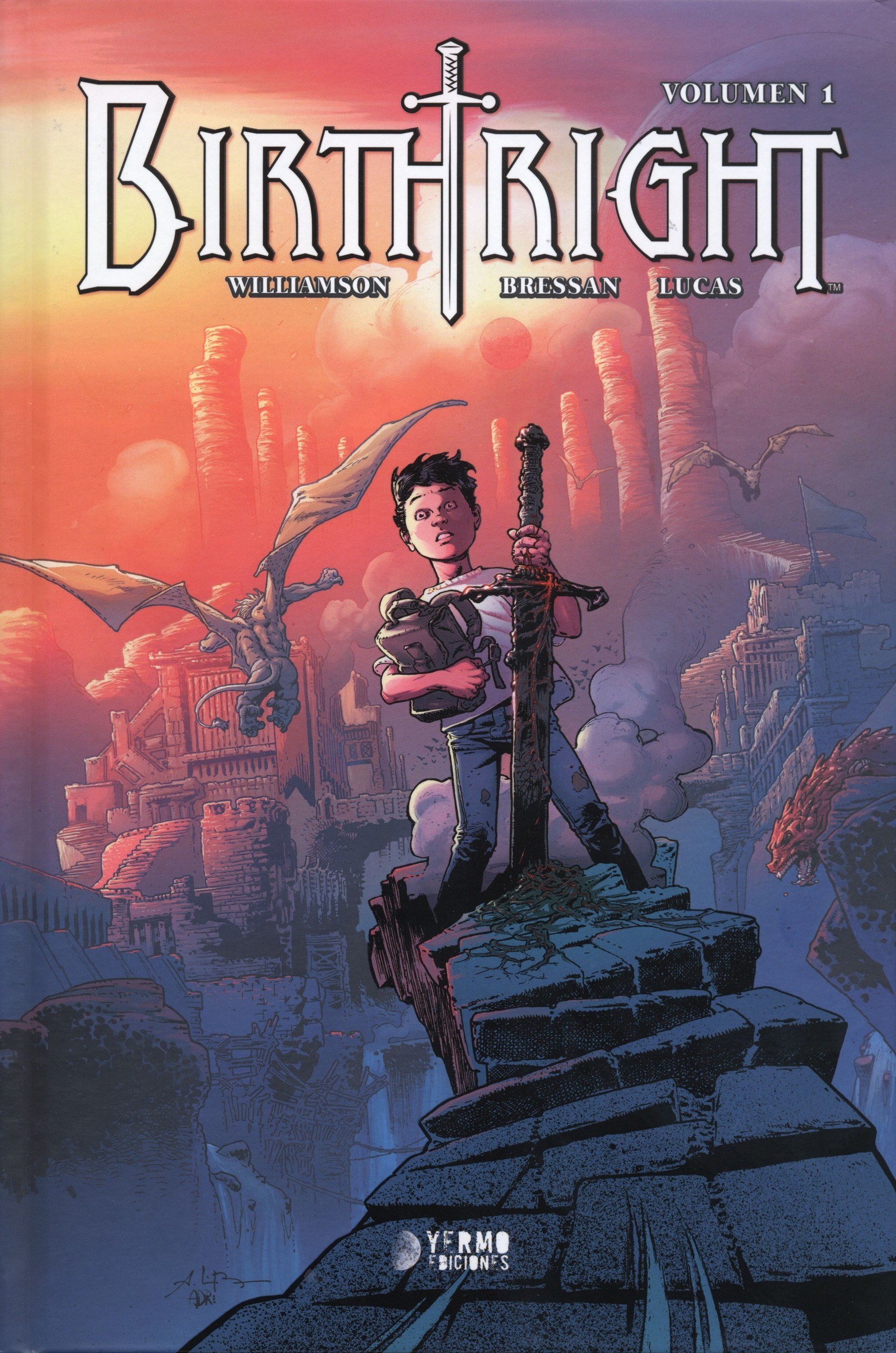 Portada ampliada de Birthright