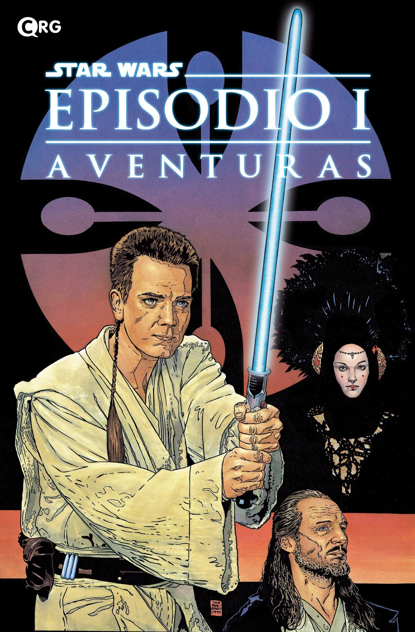 Portada ampliada de Star Wars Episodio I Aventuras