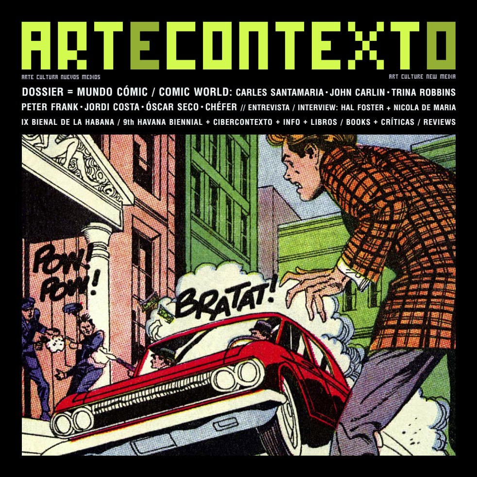 Portada ampliada de ARTECONTEXTO