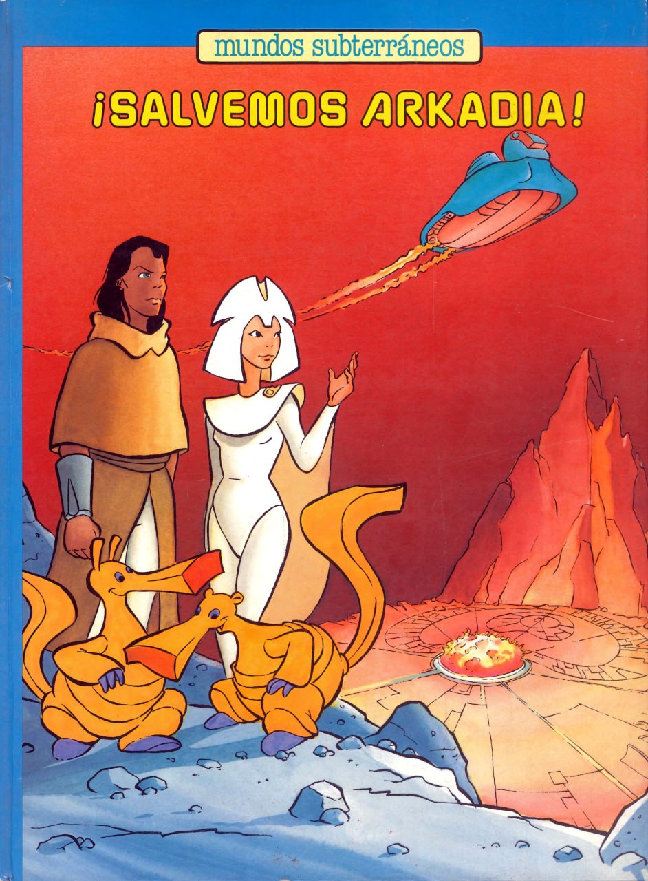 Portada ampliada de ¡SALVEMOS ARKADIA!