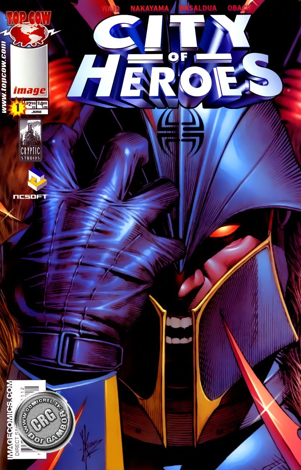 Portada ampliada de CITY OF HEROES
