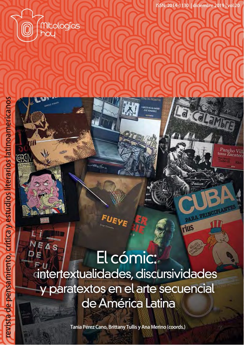 Portada ampliada de El cómic: intertextualidades, discursividades y paratextos en el arte secuencial de América Latina