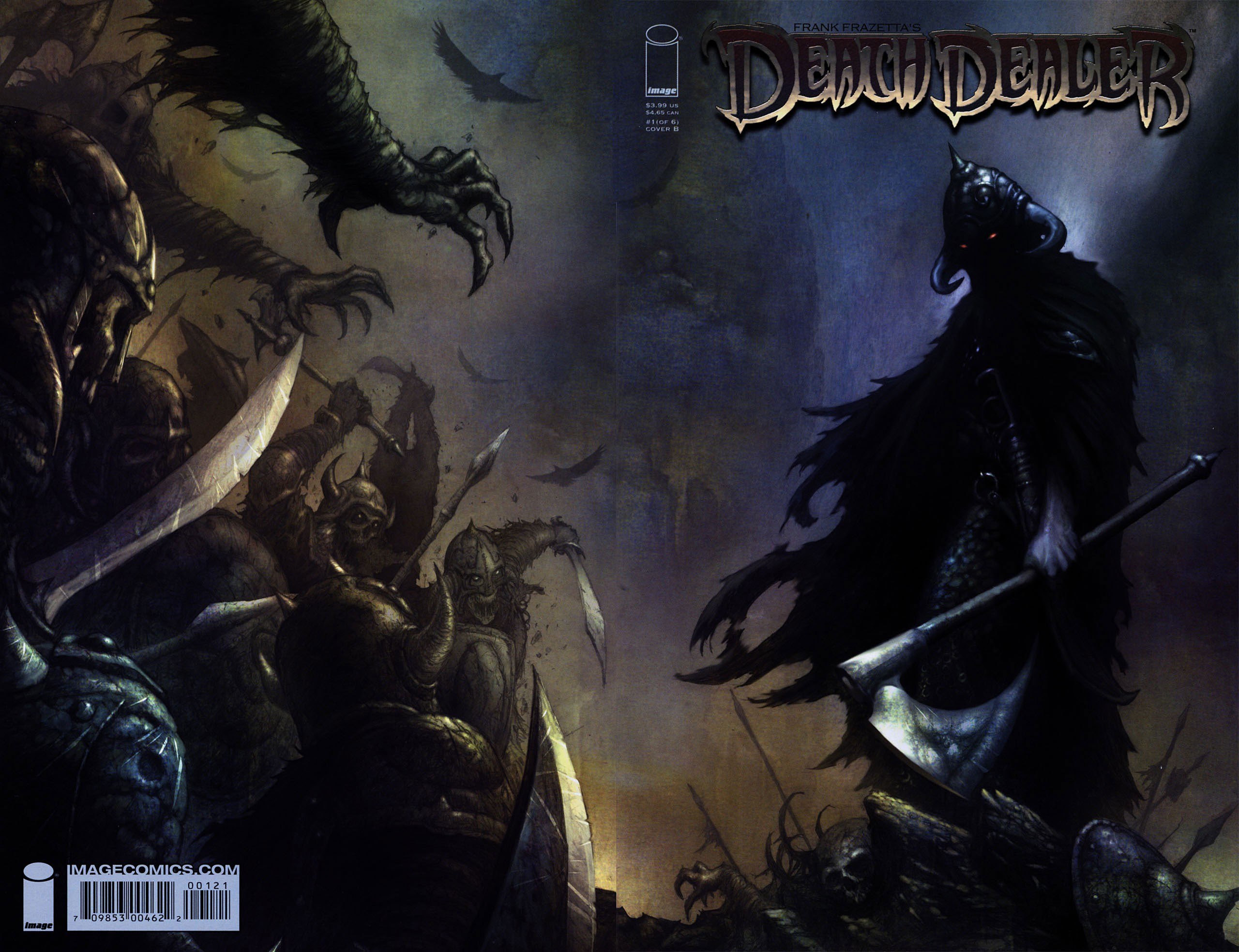 Portada ampliada de Death Dealer