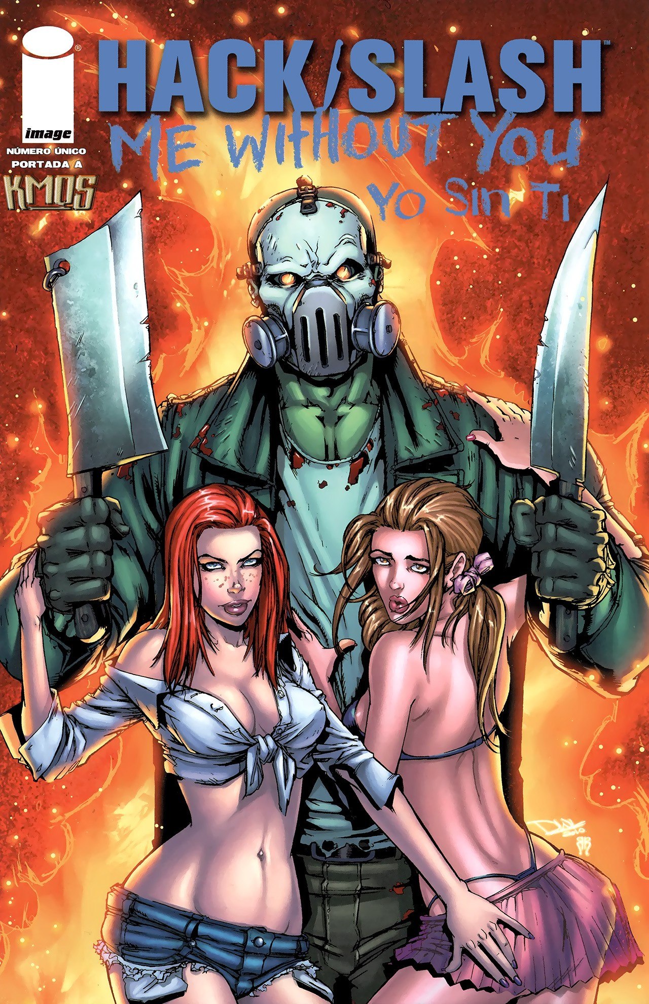 Portada ampliada de HACK/SLASH ME WITHOUT YOU