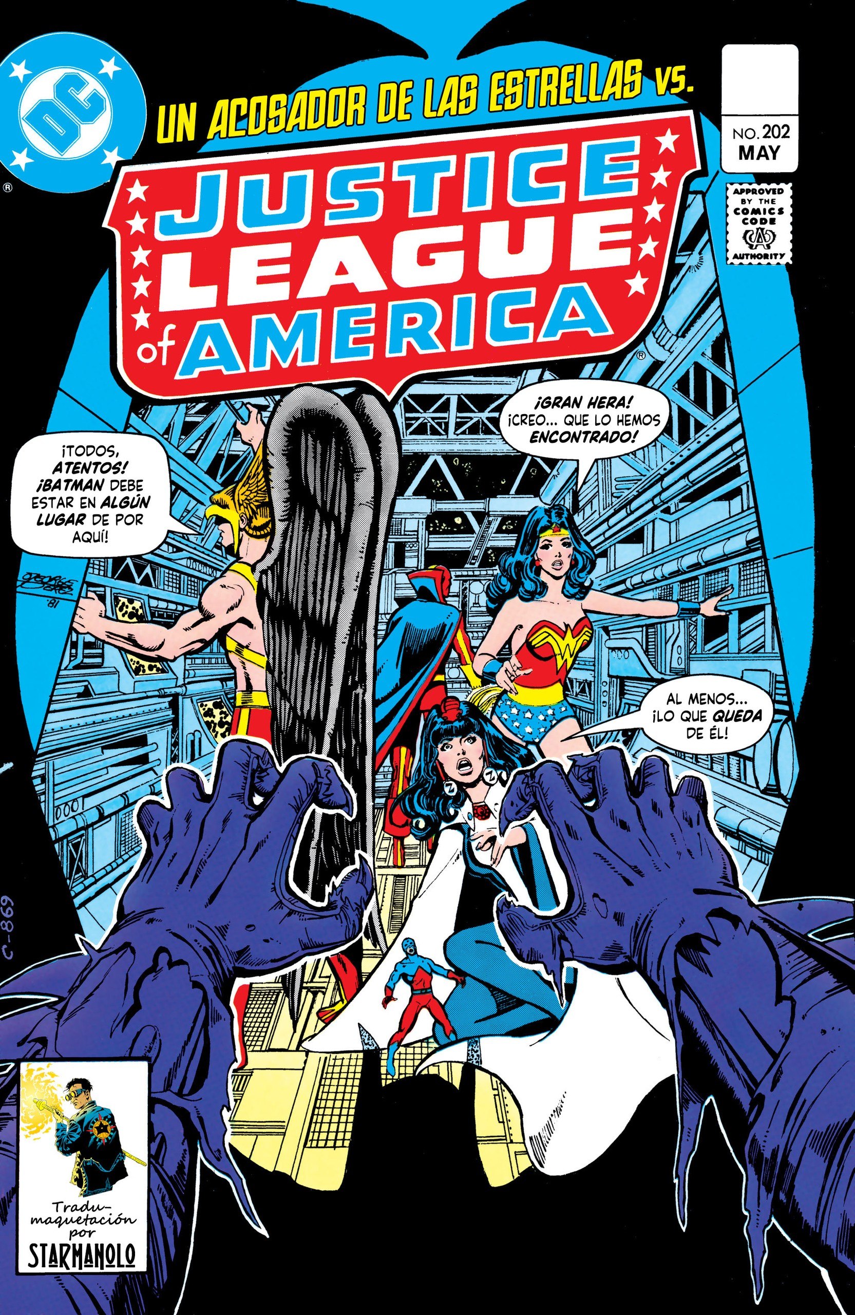 Portada ampliada de JUSTICE LEAGUE OF AMERICA