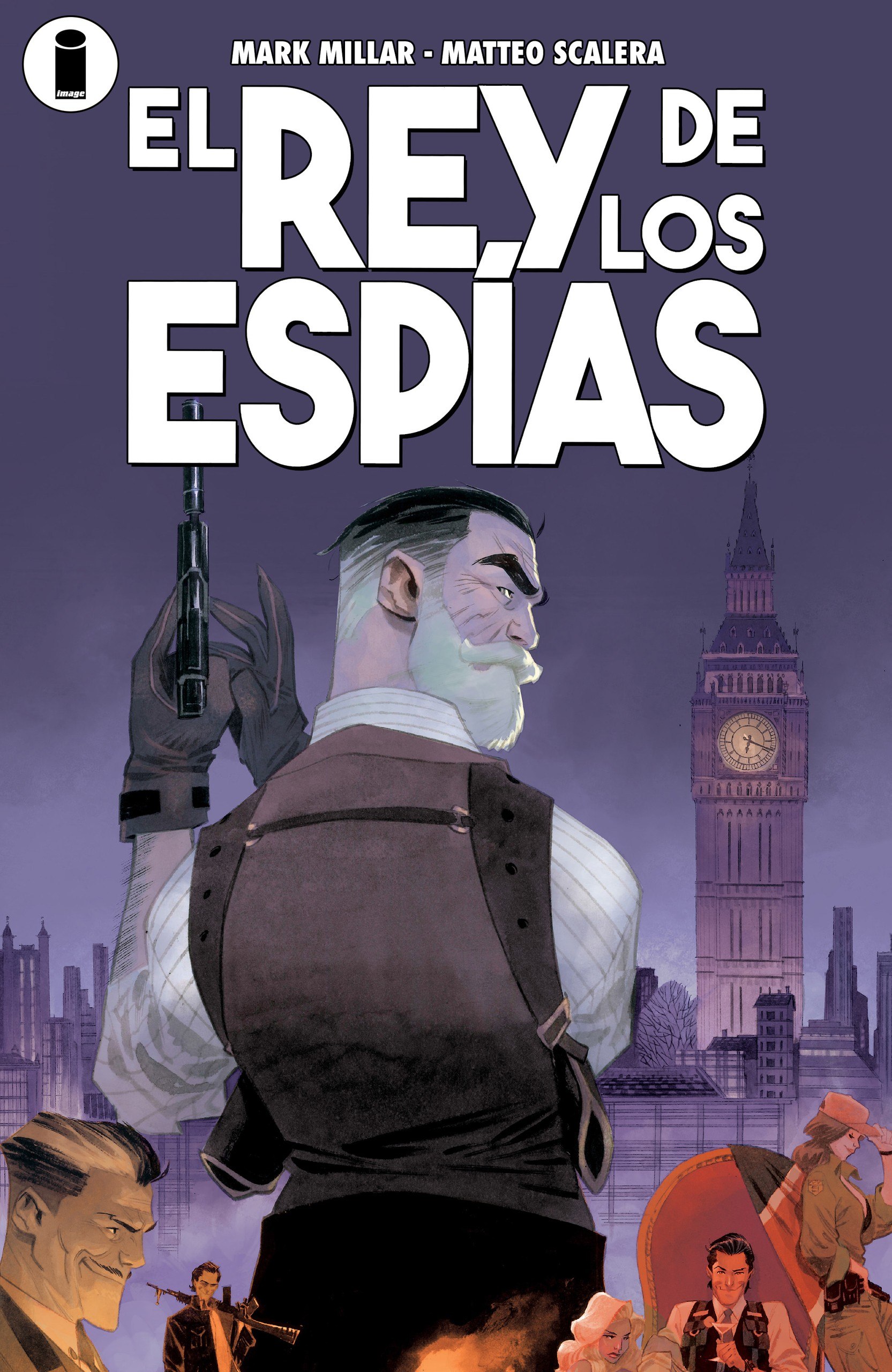 Portada ampliada de EL REY DE LOS ESPÍAS