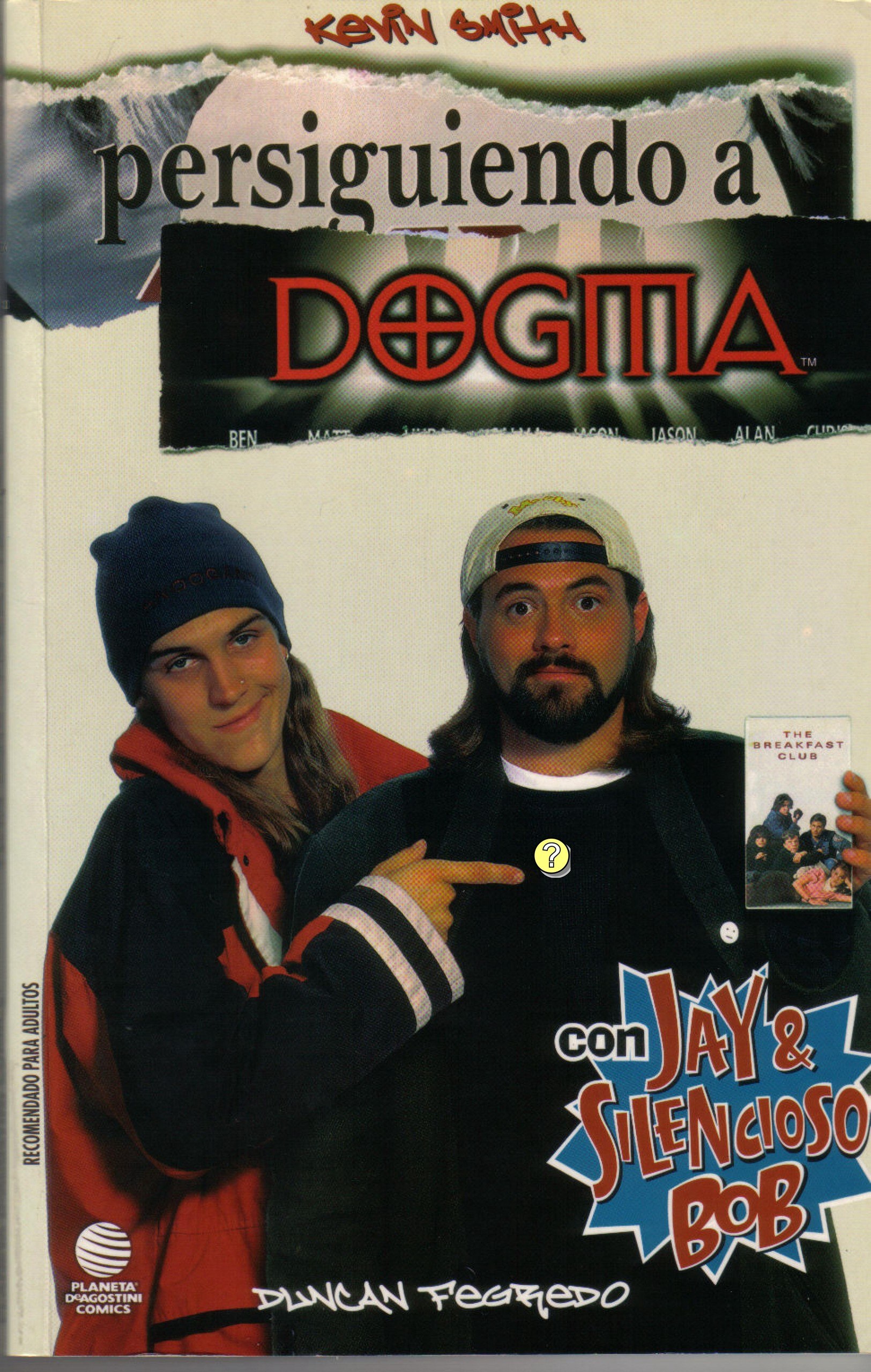 Portada ampliada de persiguiendo a DOGMA