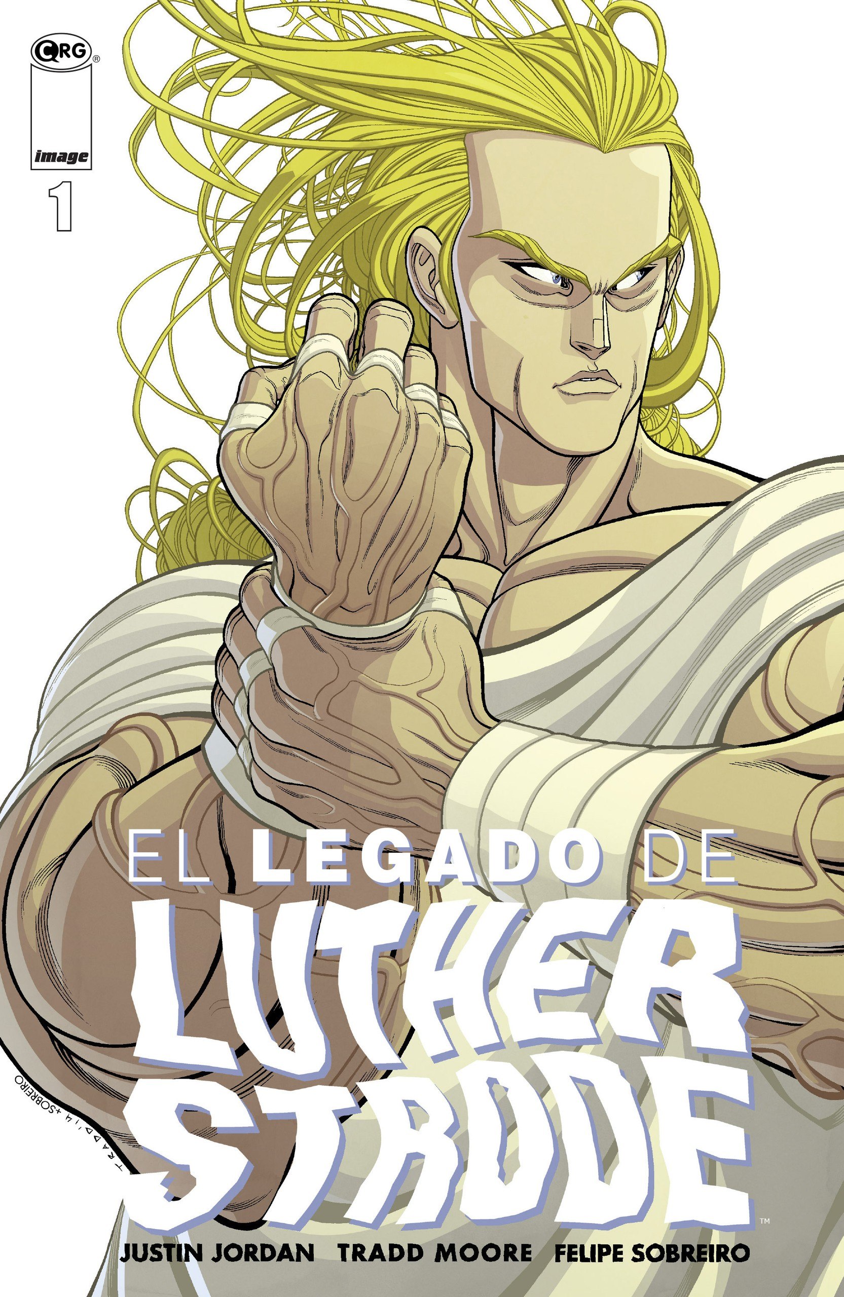 Portada ampliada de EL LEGADO DE LUTHER STRADE