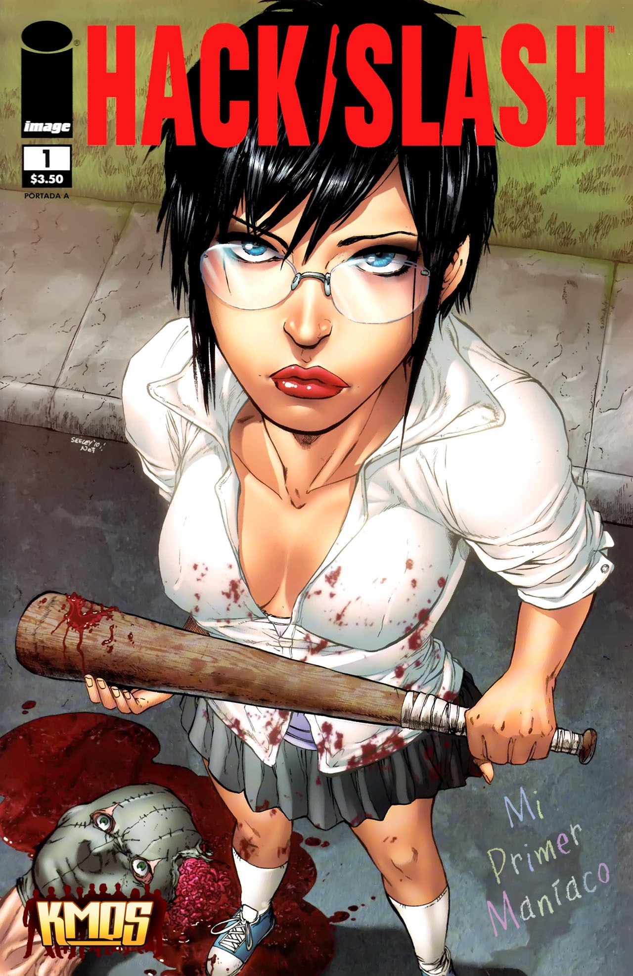 Portada ampliada de HACK/SLASH