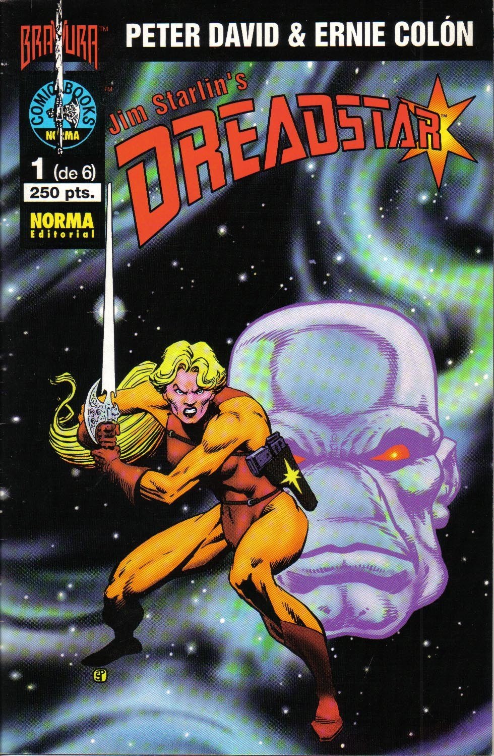 Portada ampliada de Jim Starlin's DREADSTAR