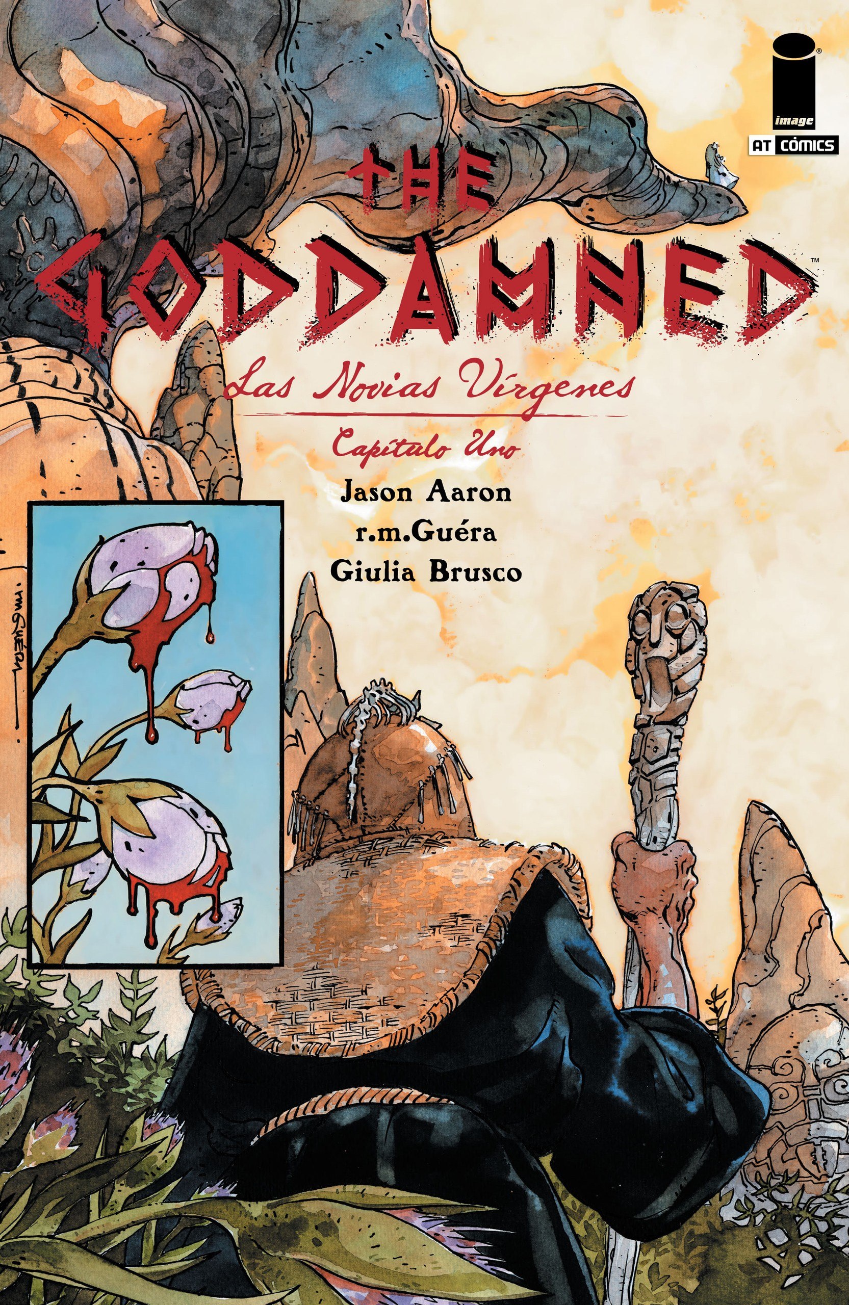 Portada ampliada de THE GODDAMNED