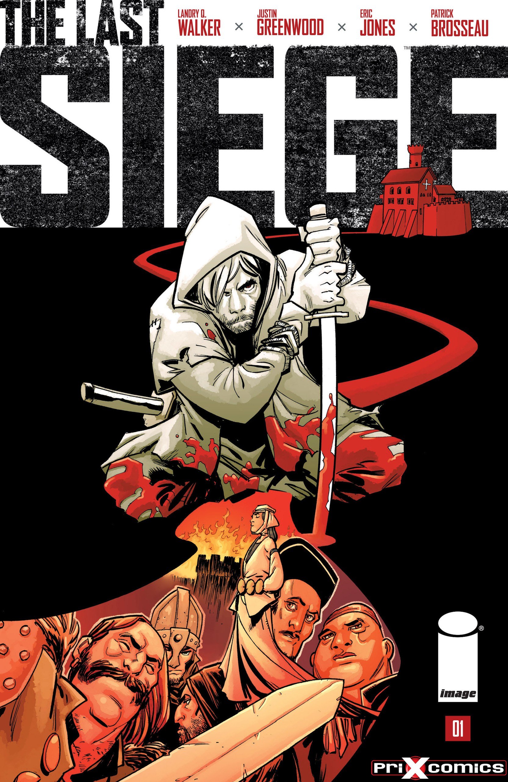 Portada ampliada de THE LAST SIEGE
