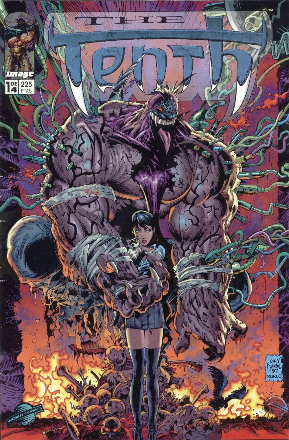 Portada ampliada de Tenth