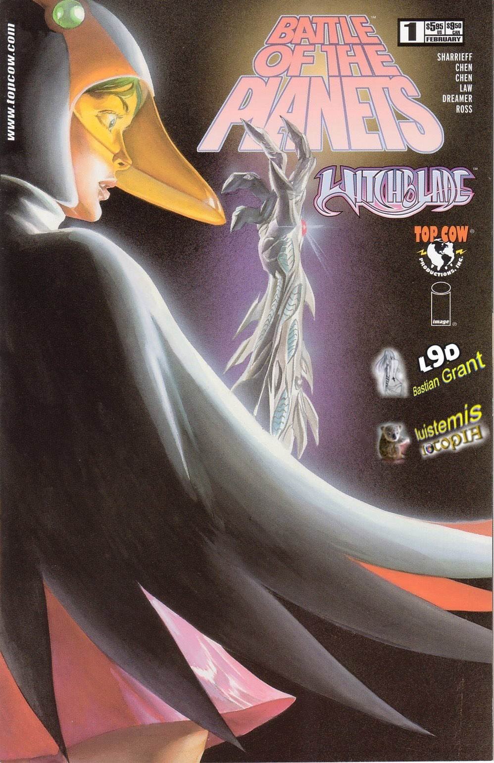 Portada ampliada de Battle of the Planets: Lutecia