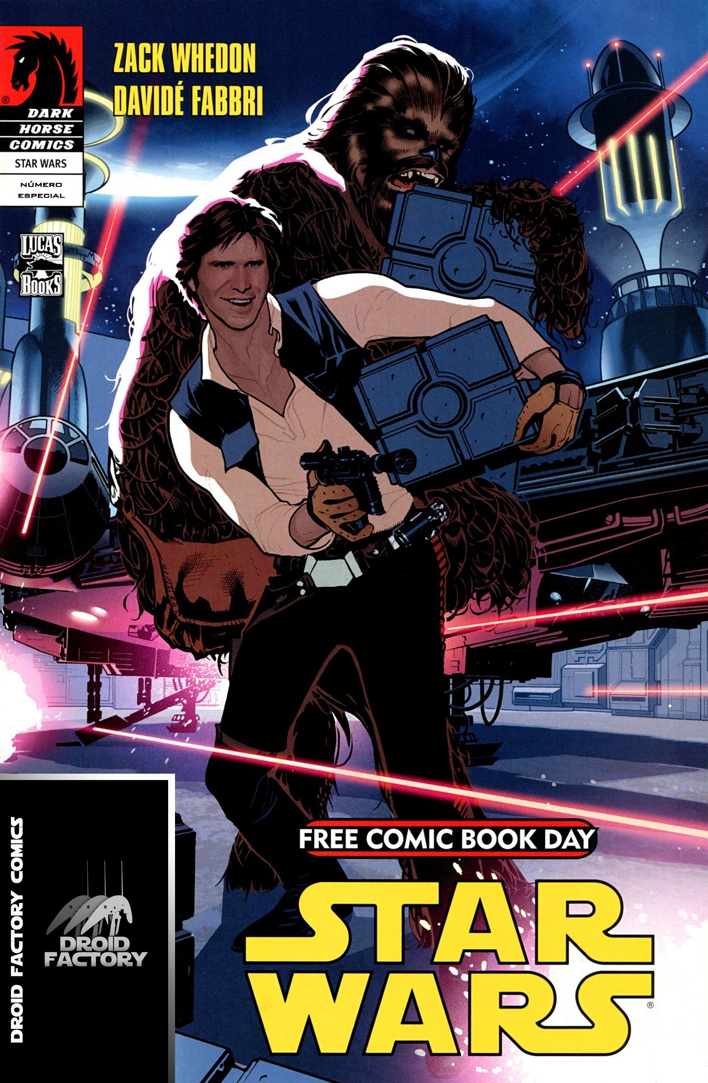 Portada ampliada de STAR WARS