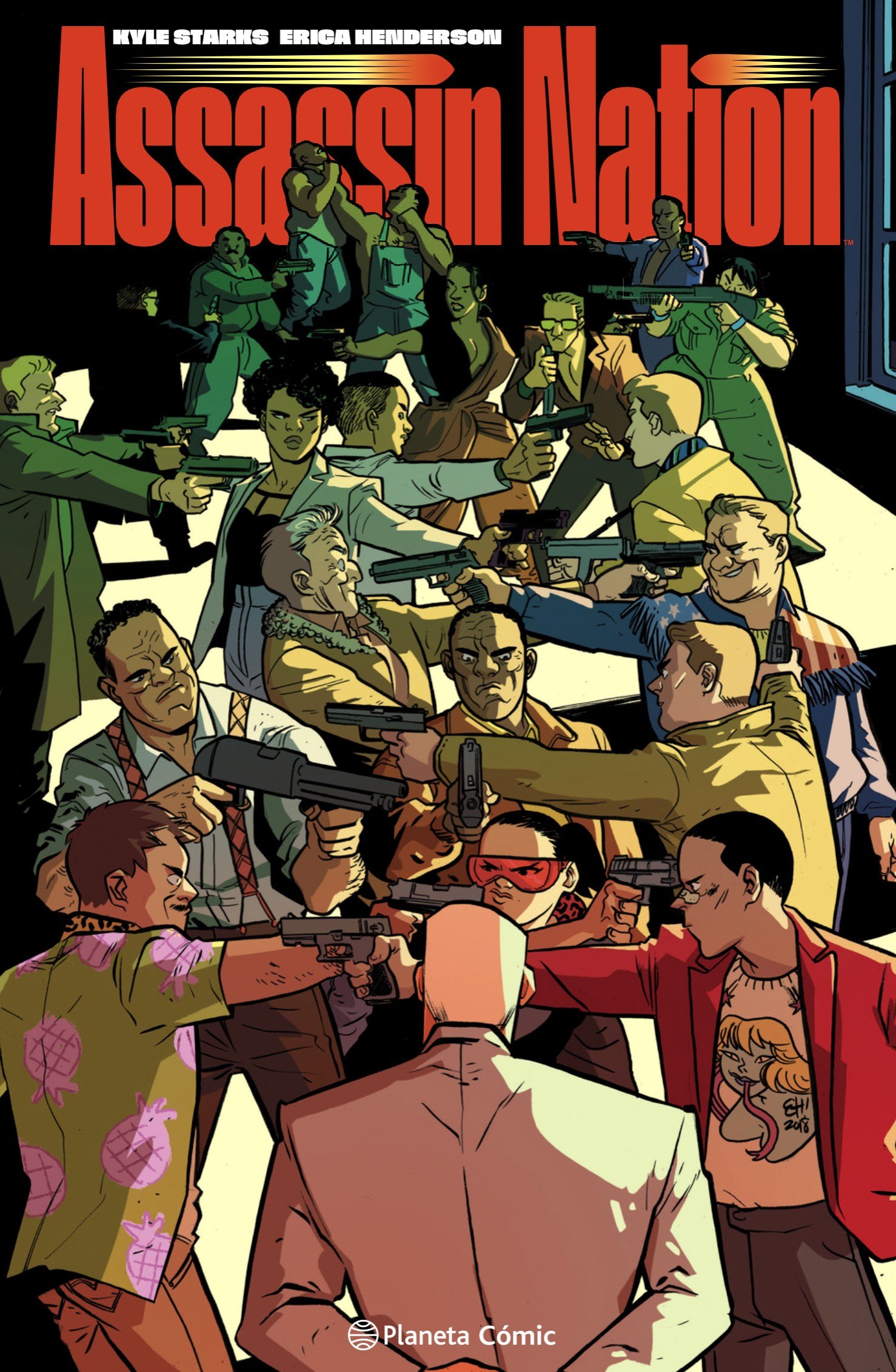 Portada ampliada de Assassin Nation