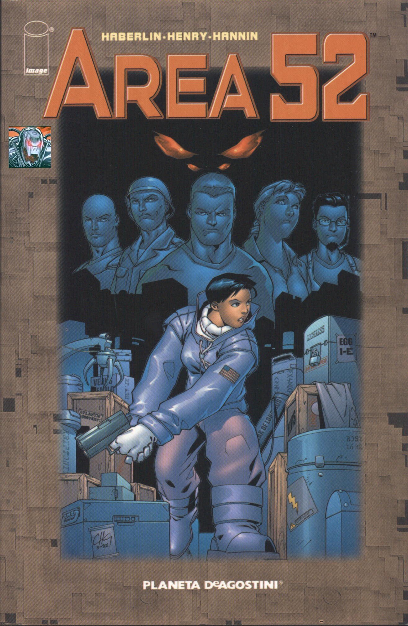 Portada ampliada de AREA 52