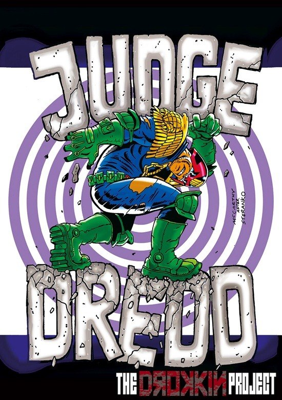 Portada ampliada de JUDGE DREDD