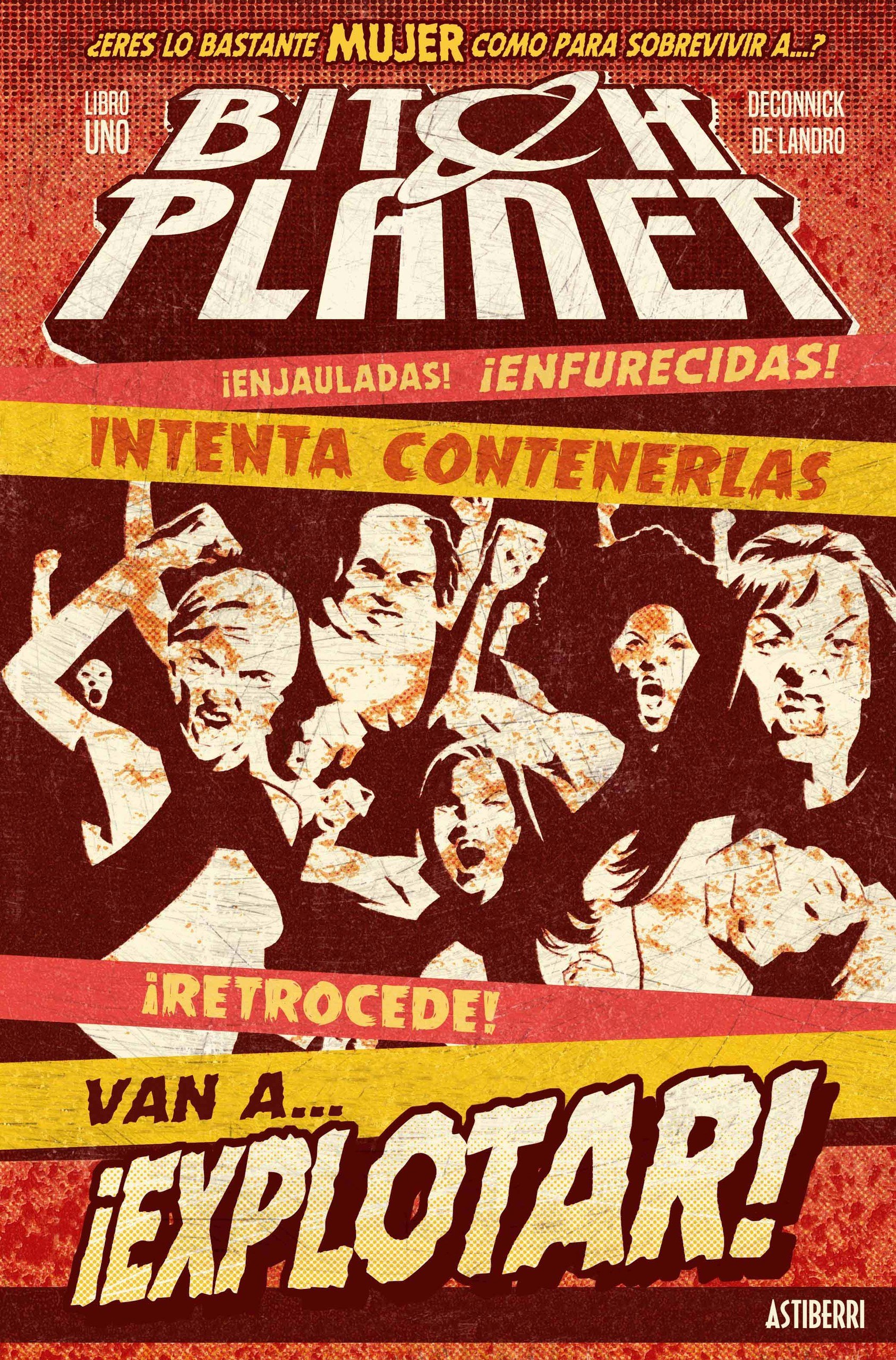 Portada ampliada de BITCH PLANET